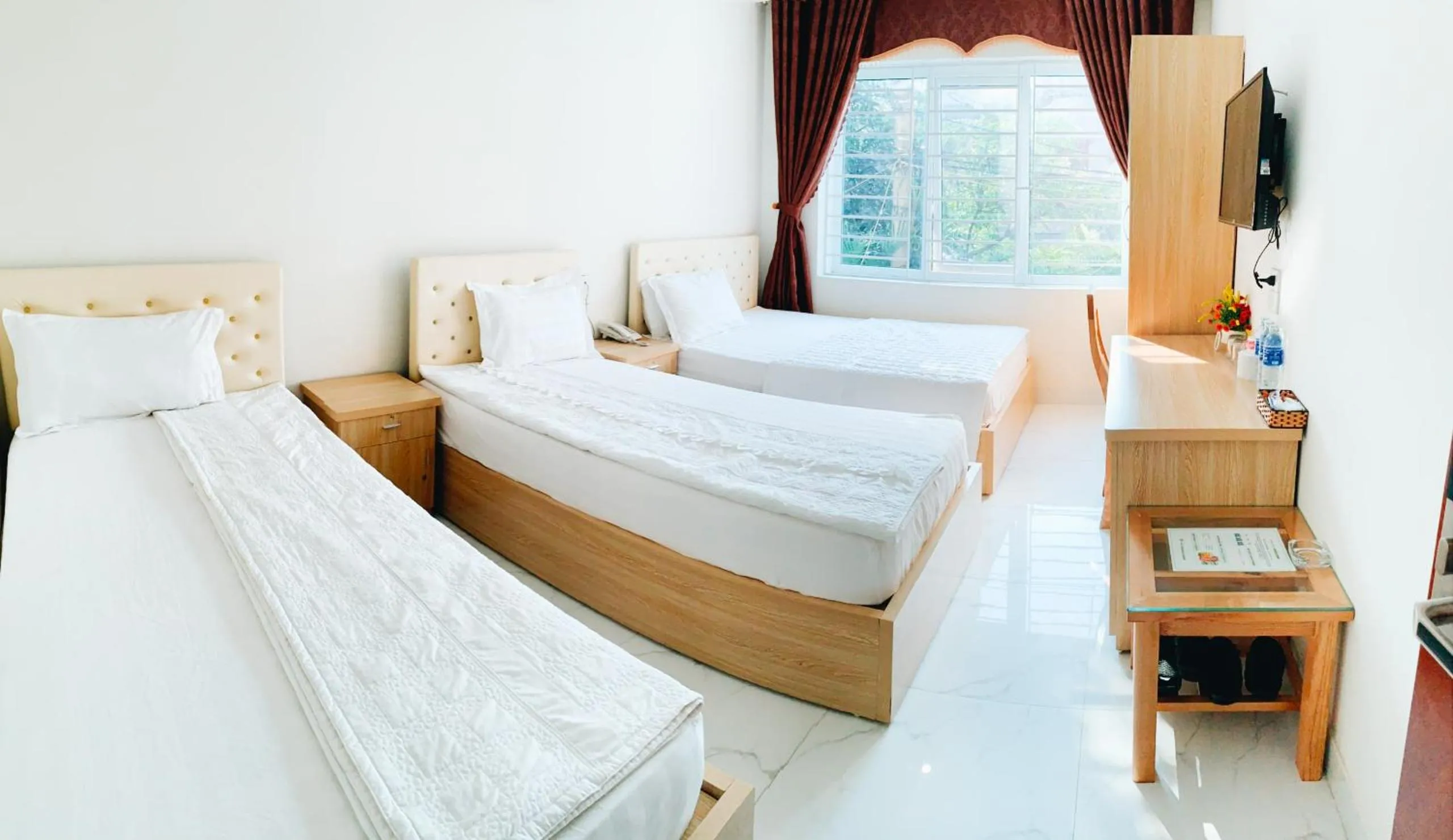 Bed in Hoang Ngan 2 Hotel - TP. Vinh