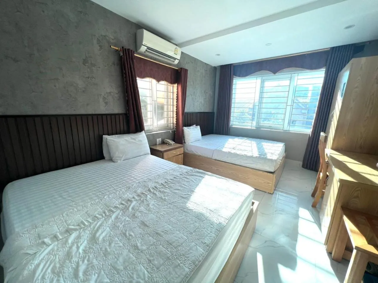 Bed in Hoang Ngan 2 Hotel - TP. Vinh