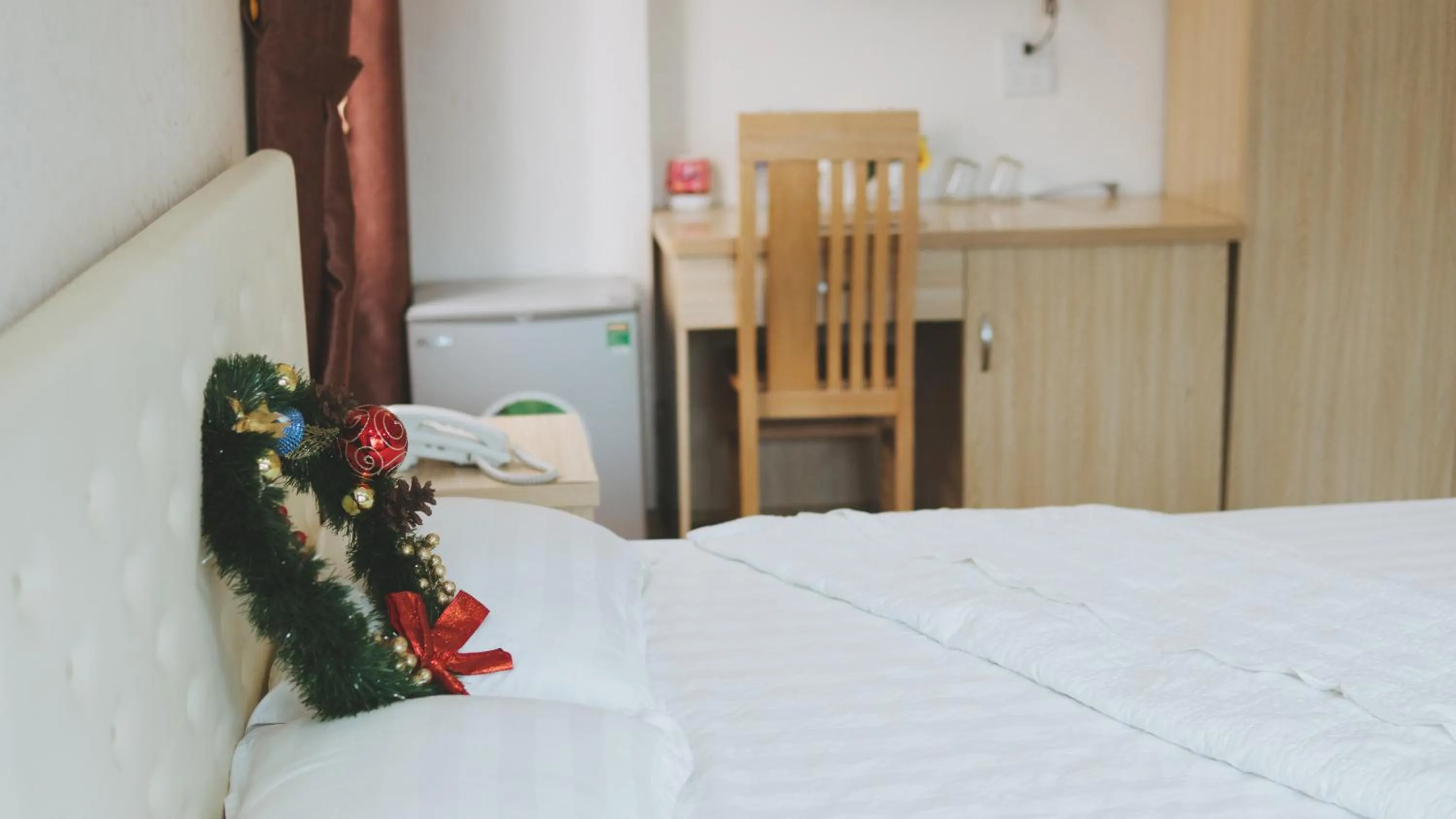 Bed in Hoang Ngan 2 Hotel - TP. Vinh