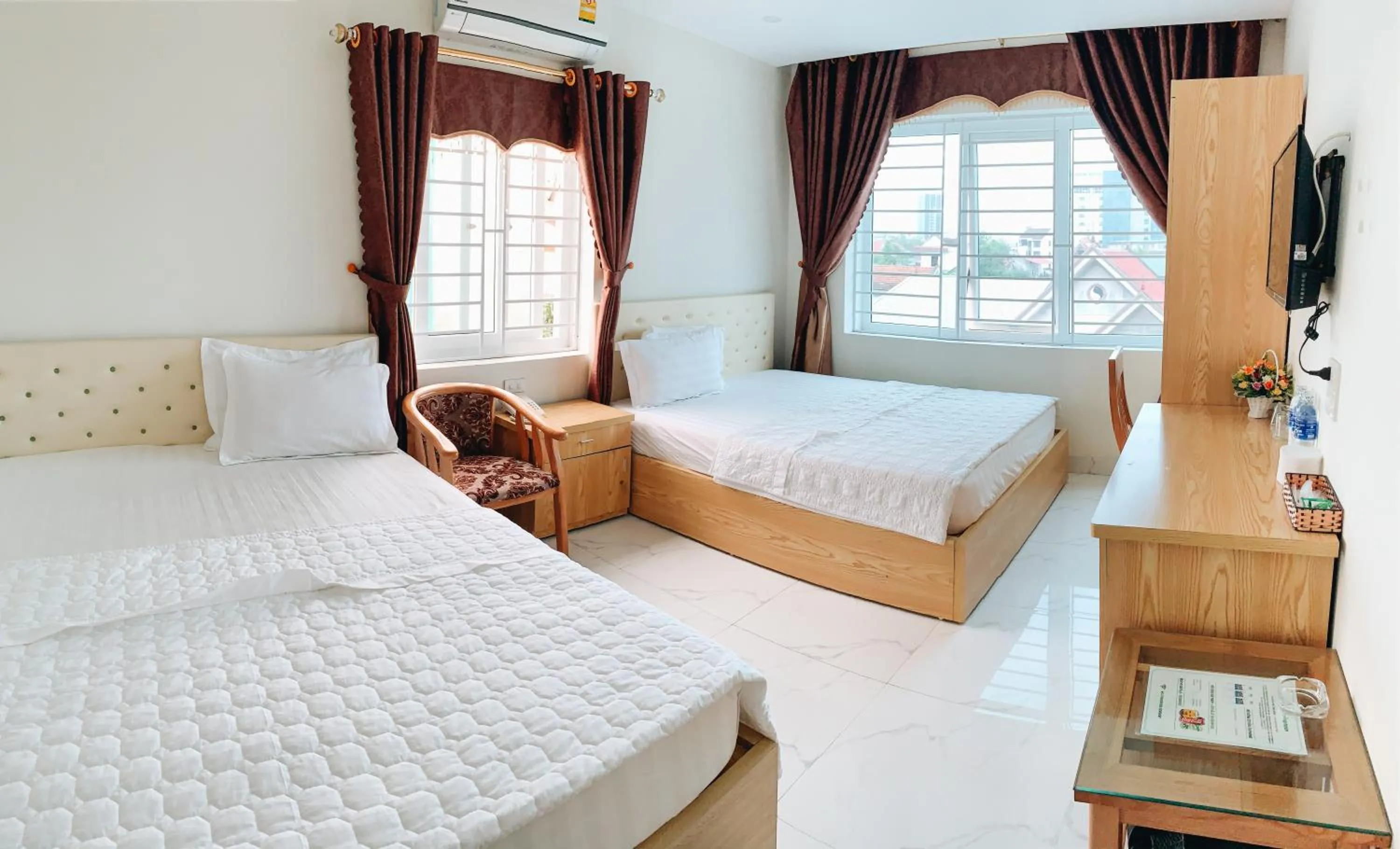 Bed in Hoang Ngan 2 Hotel - TP. Vinh