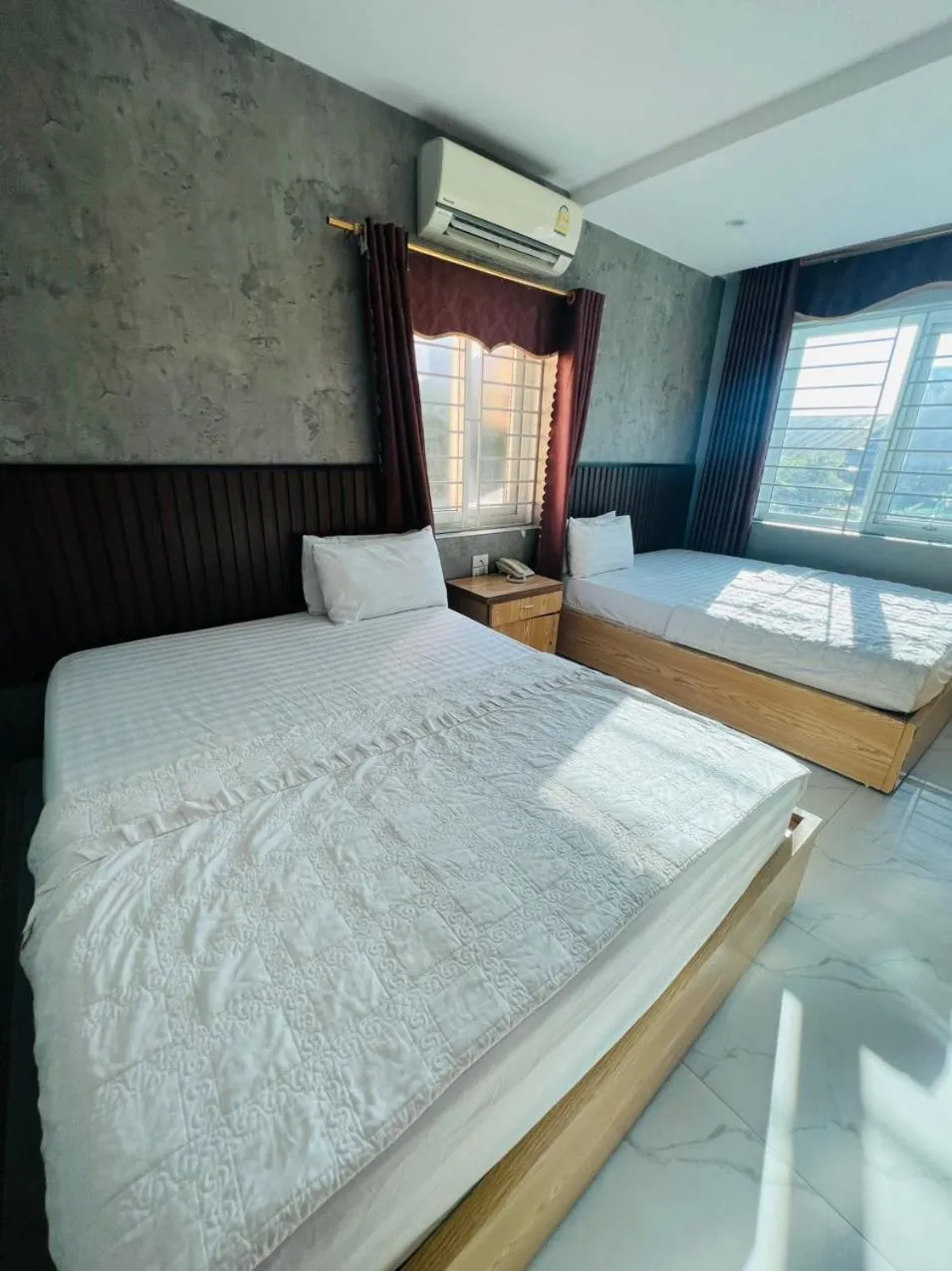 Bed in Hoang Ngan 2 Hotel - TP. Vinh