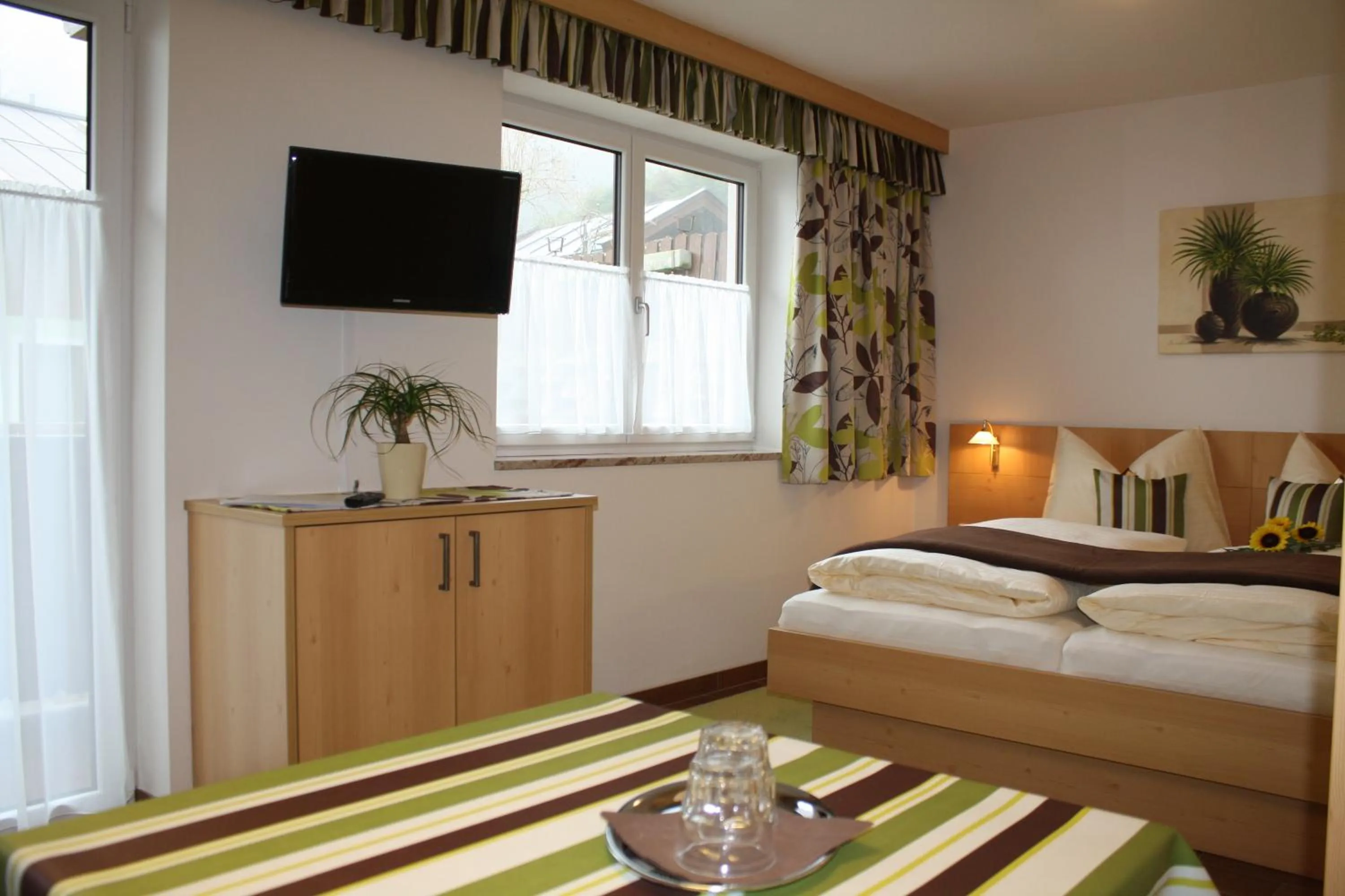 Bed in Zimmervermietung Babsy