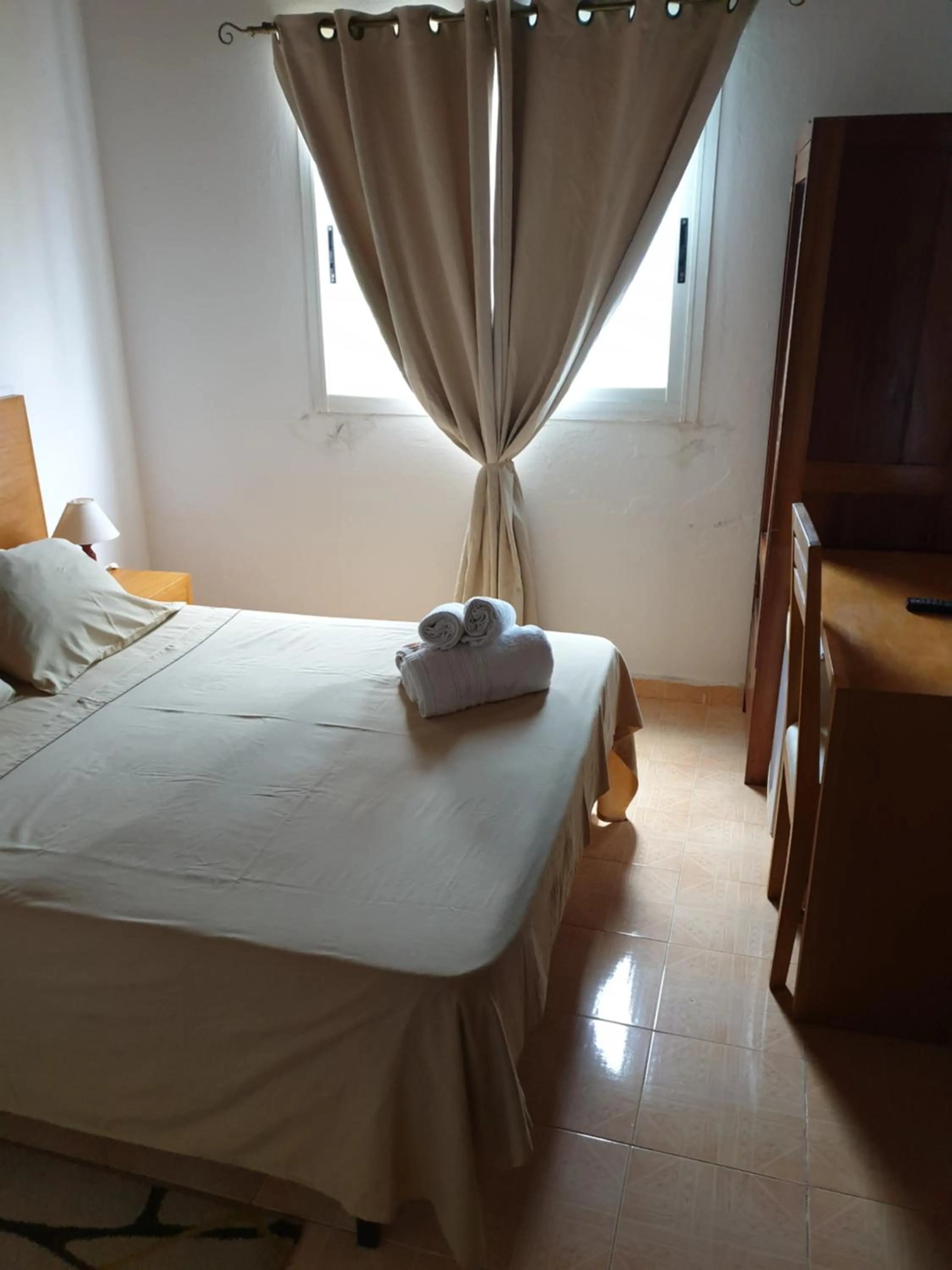 Bedroom, Bed in Residencial Mira Rio