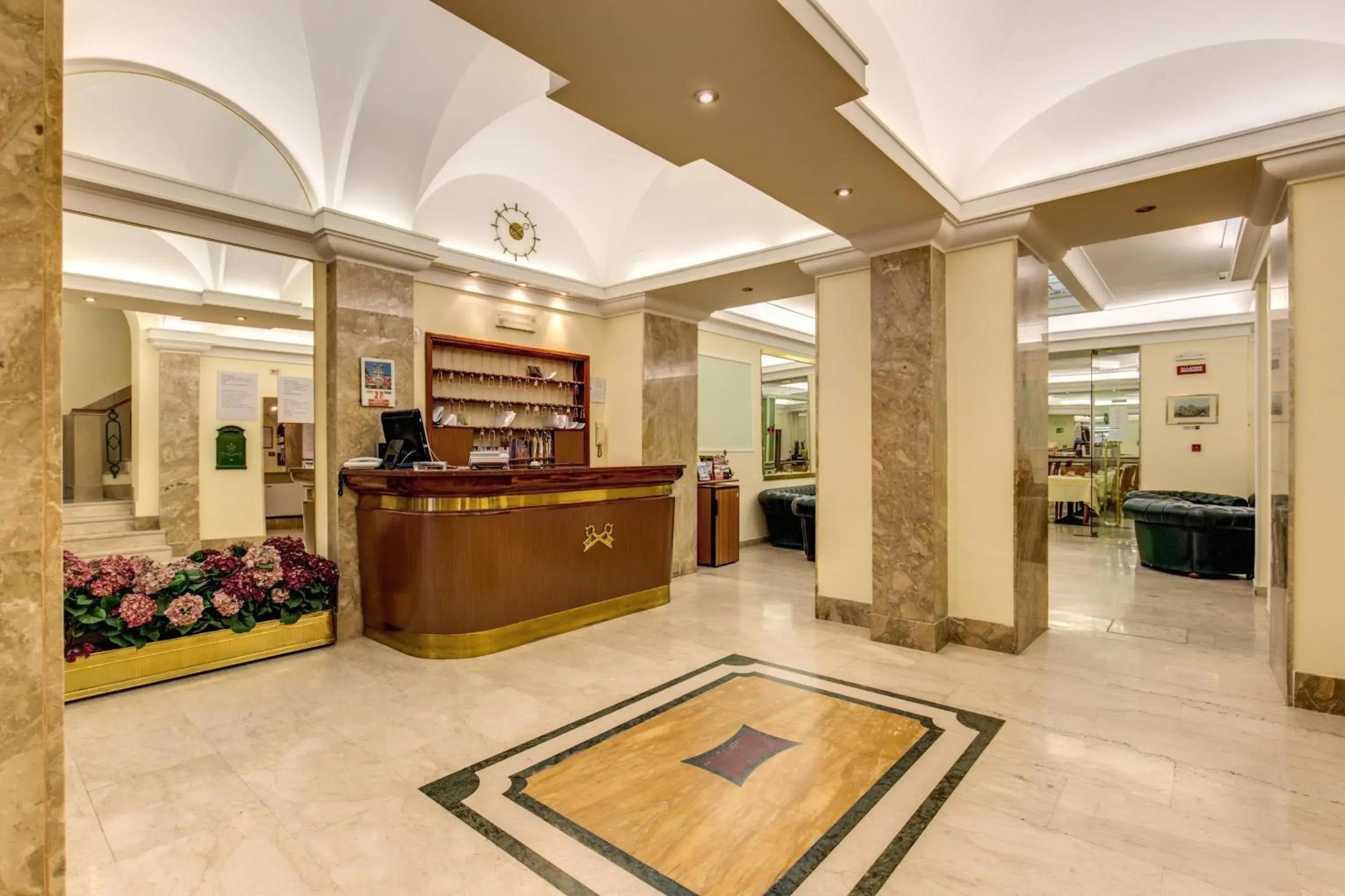Lobby or reception in Hotel Igea Lobby or reception in Hotel Igea