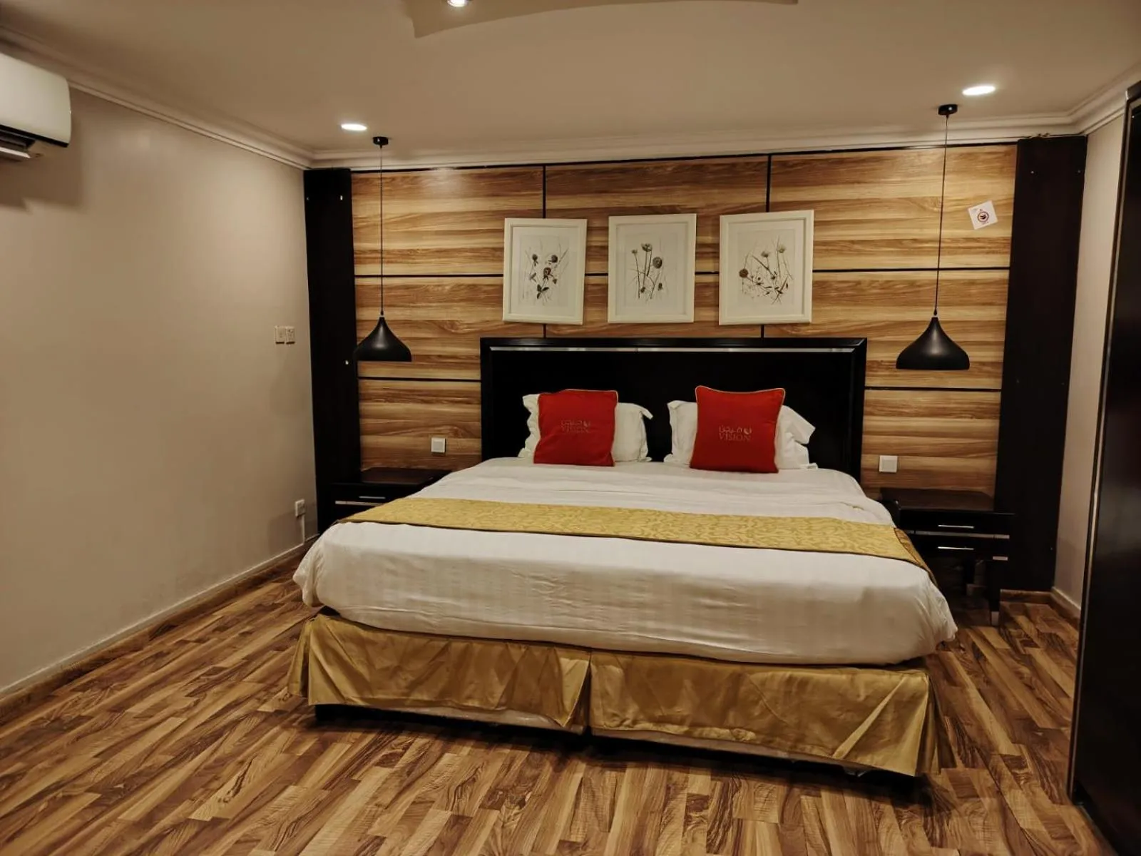 Bed in فيجن للشقق المخدومة ــ اقتصادي