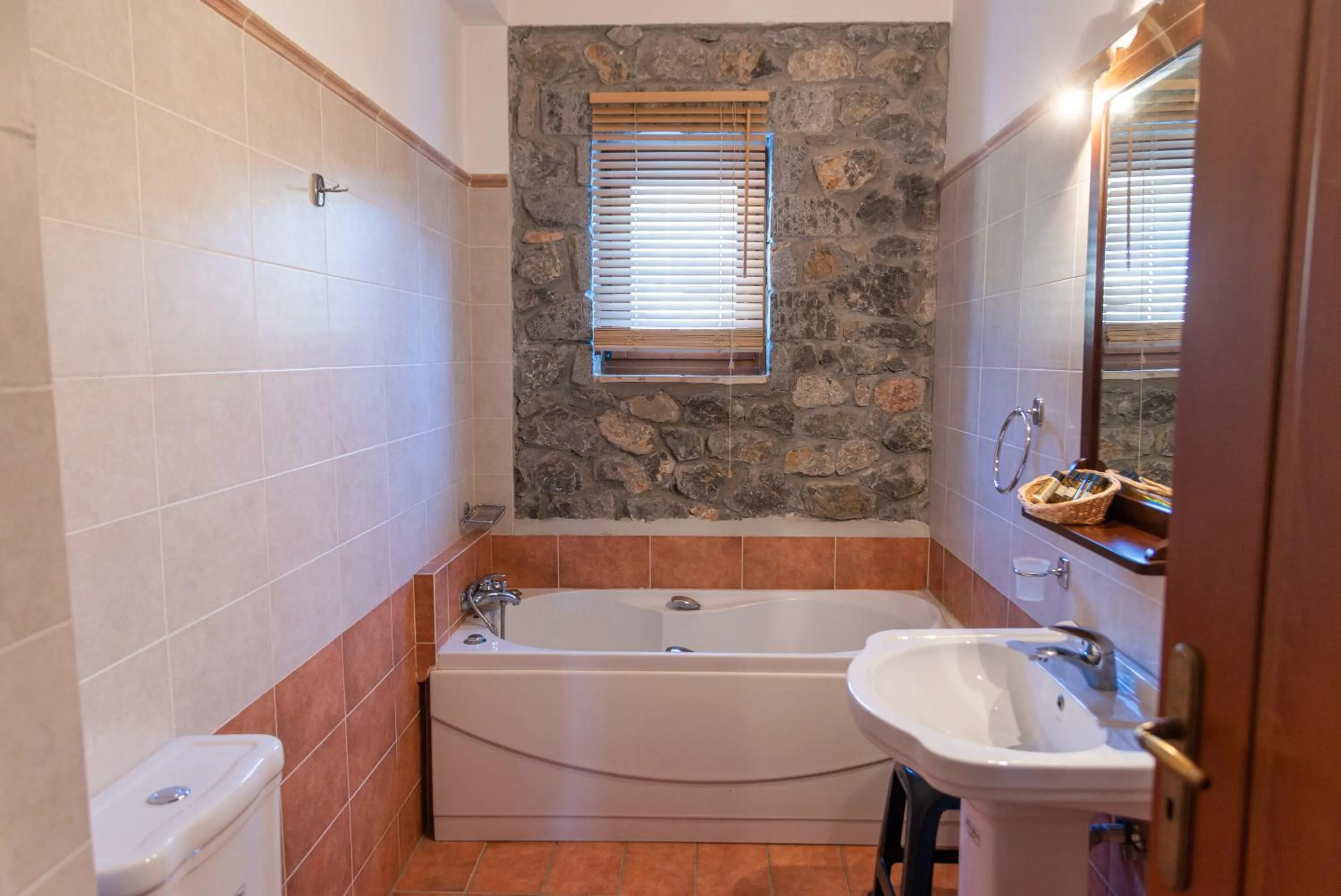 Bathroom in Karyatis Resort
