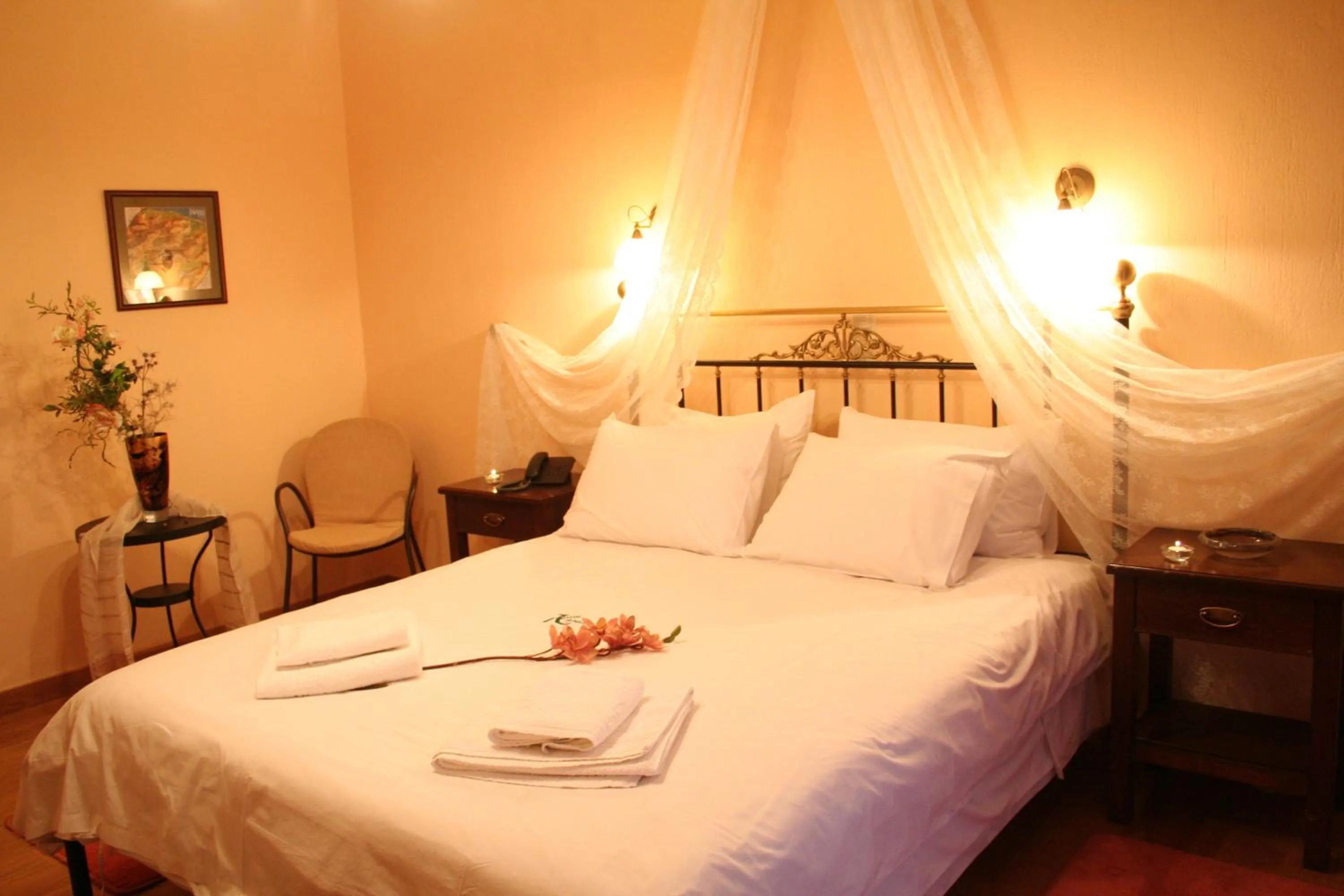 Bed in Karyatis Resort