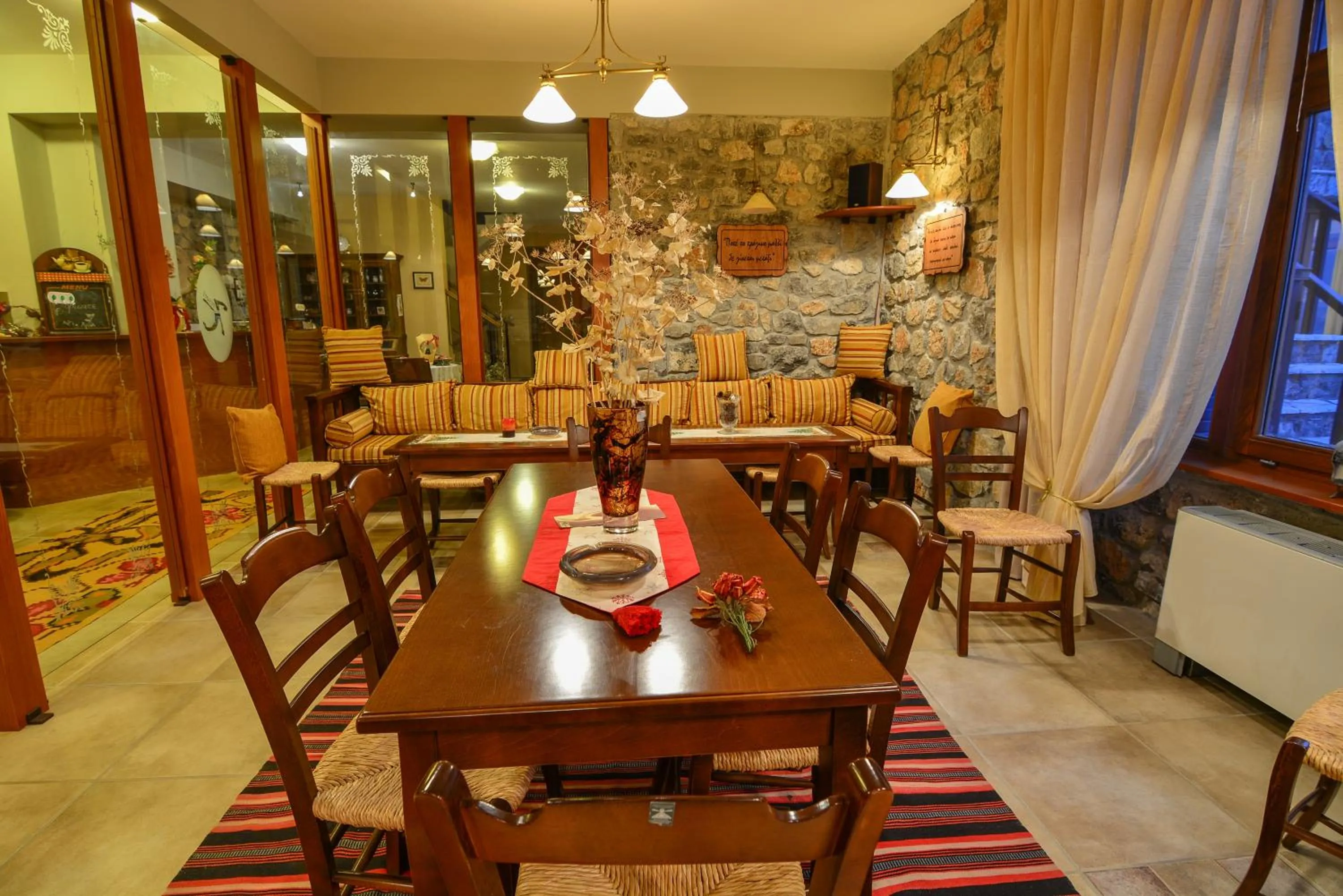 Lounge or bar in Karyatis Resort