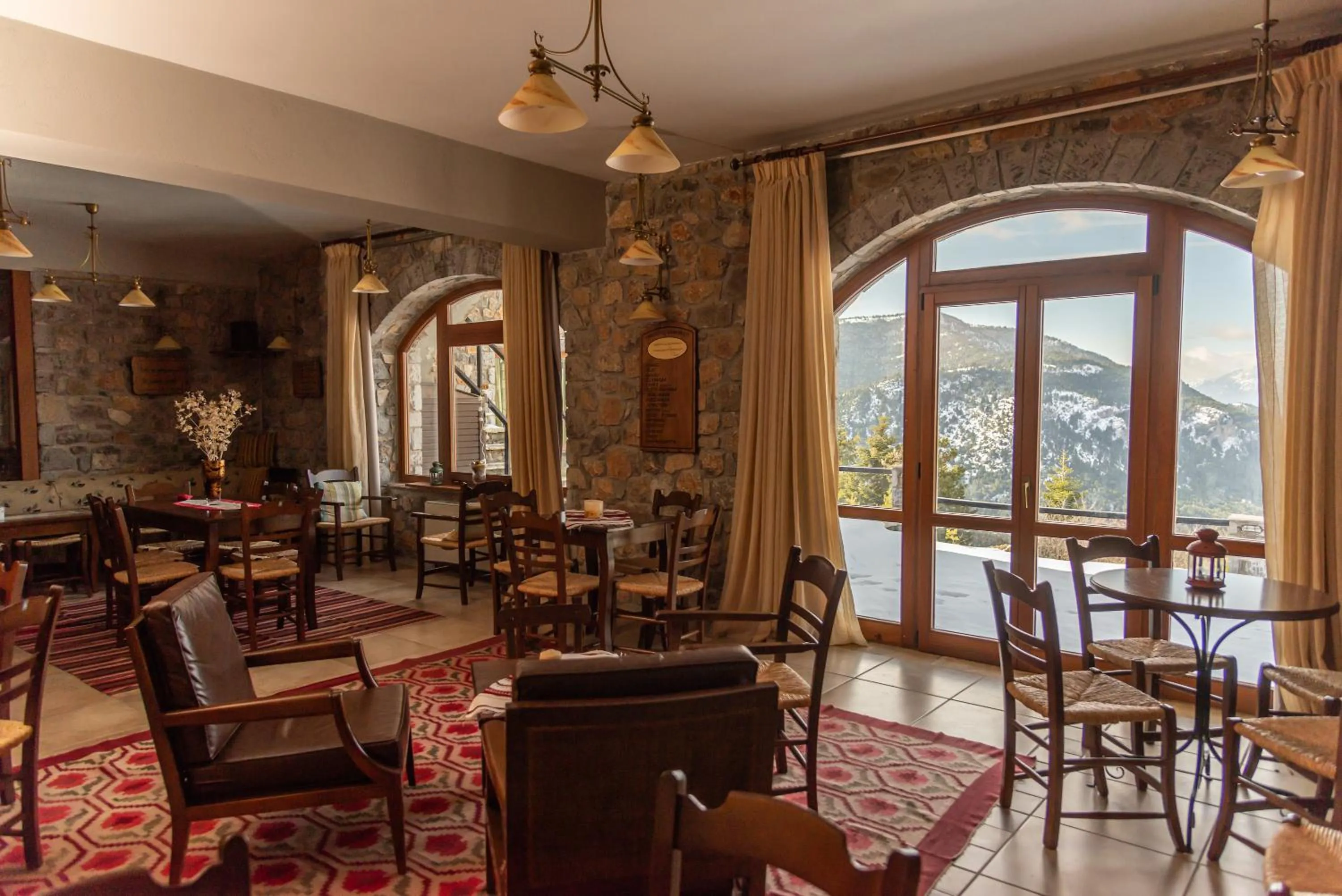 Lounge or bar in Karyatis Resort