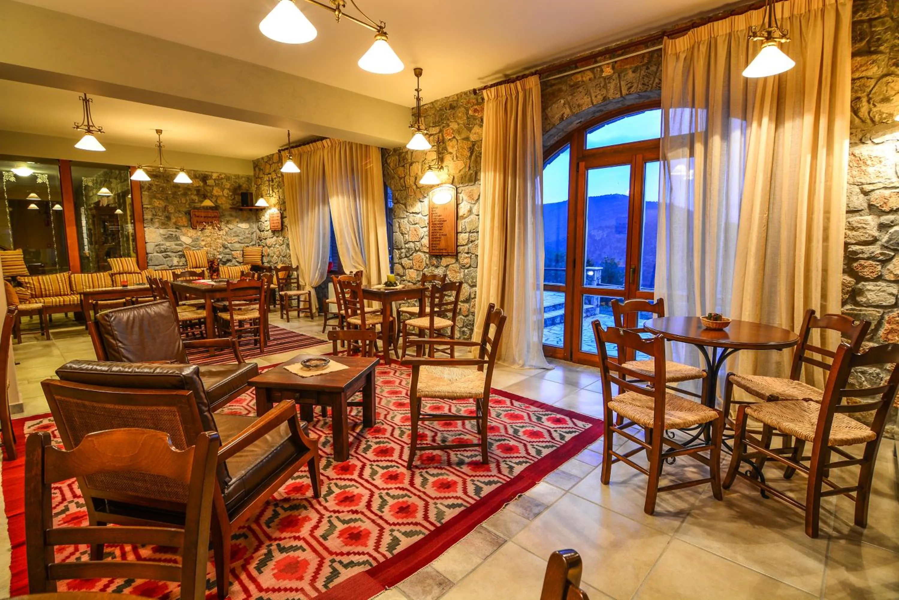 Lounge or bar in Karyatis Resort