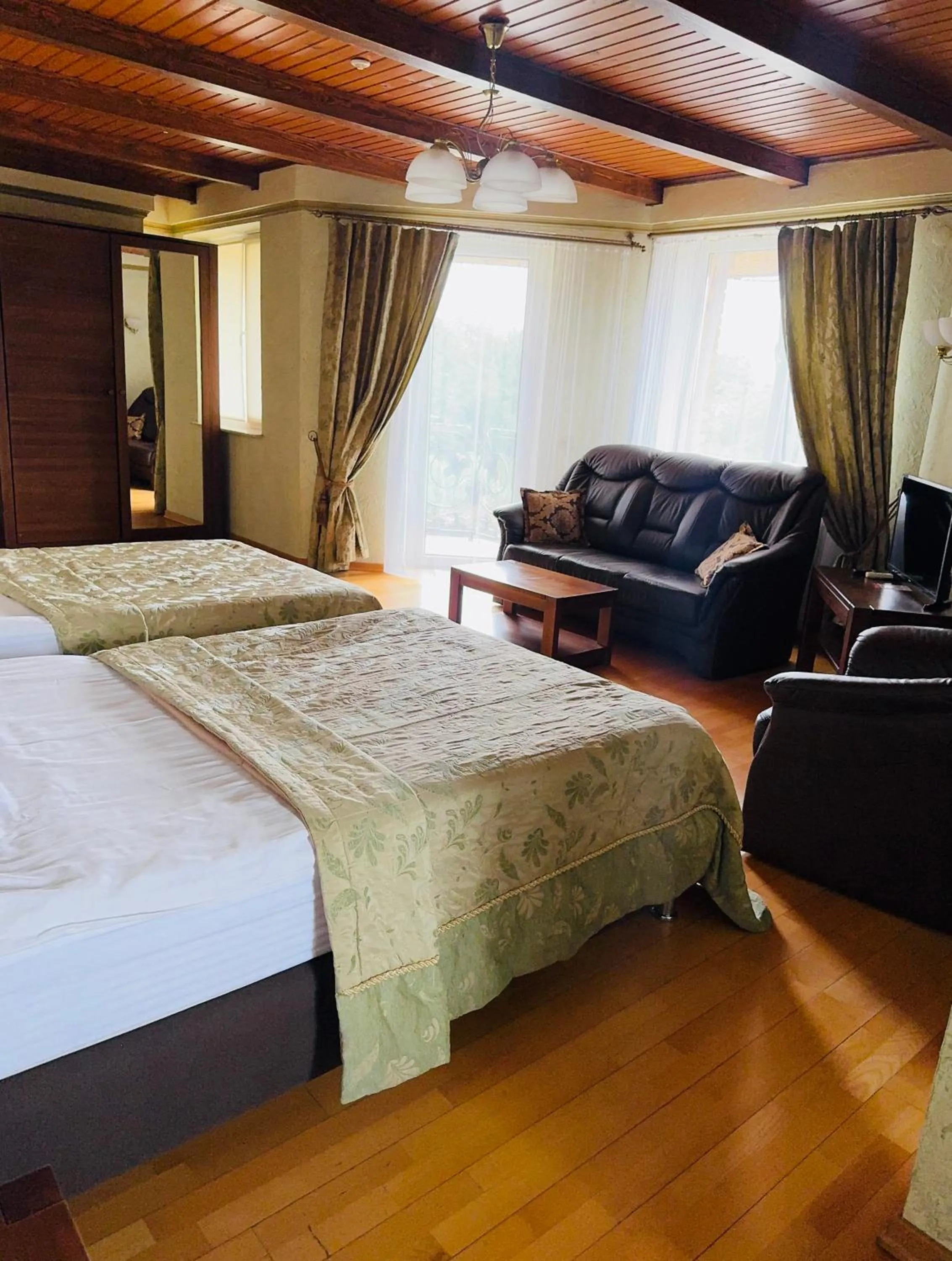 Bed in Charda Hotel
