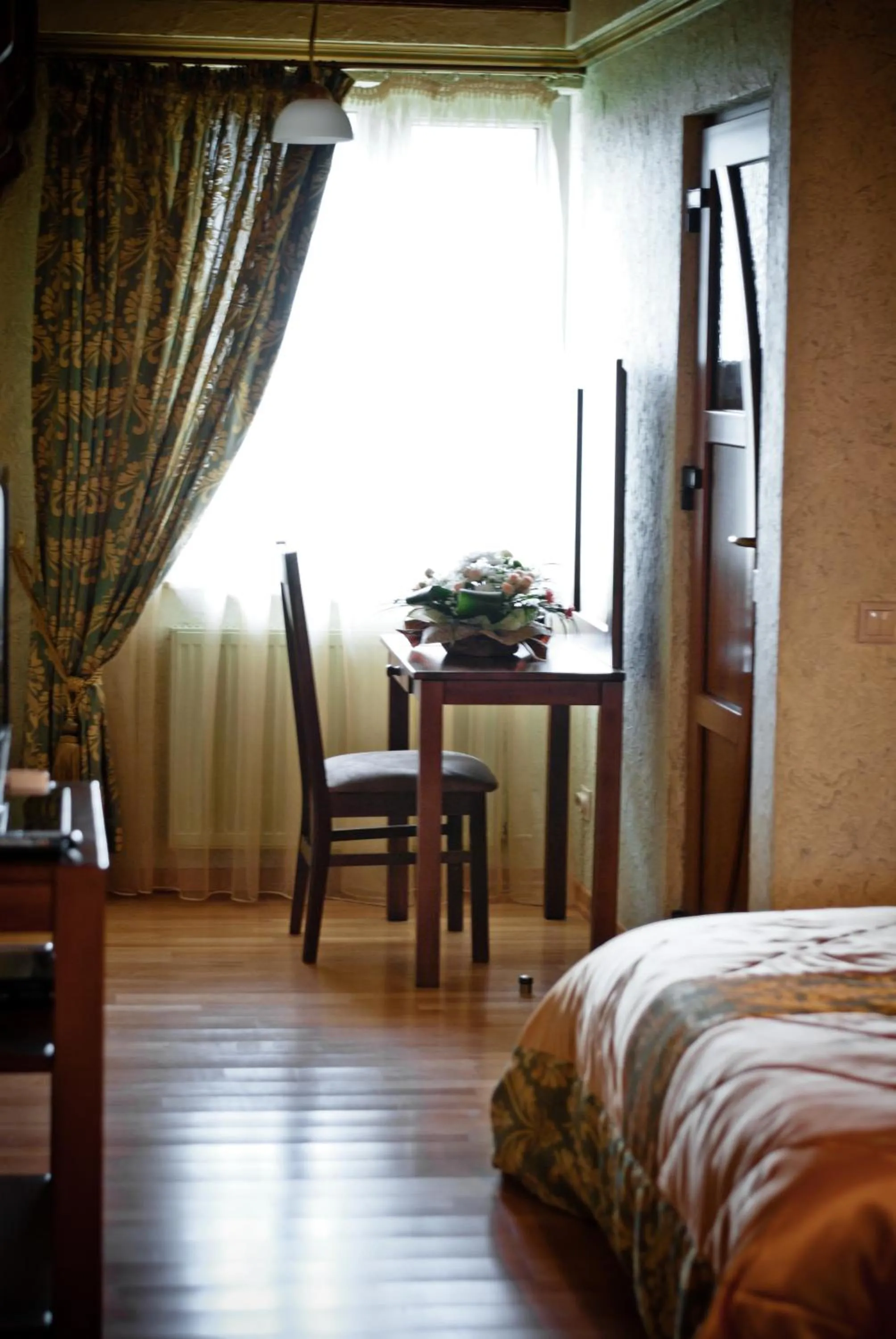 Bed in Charda Hotel