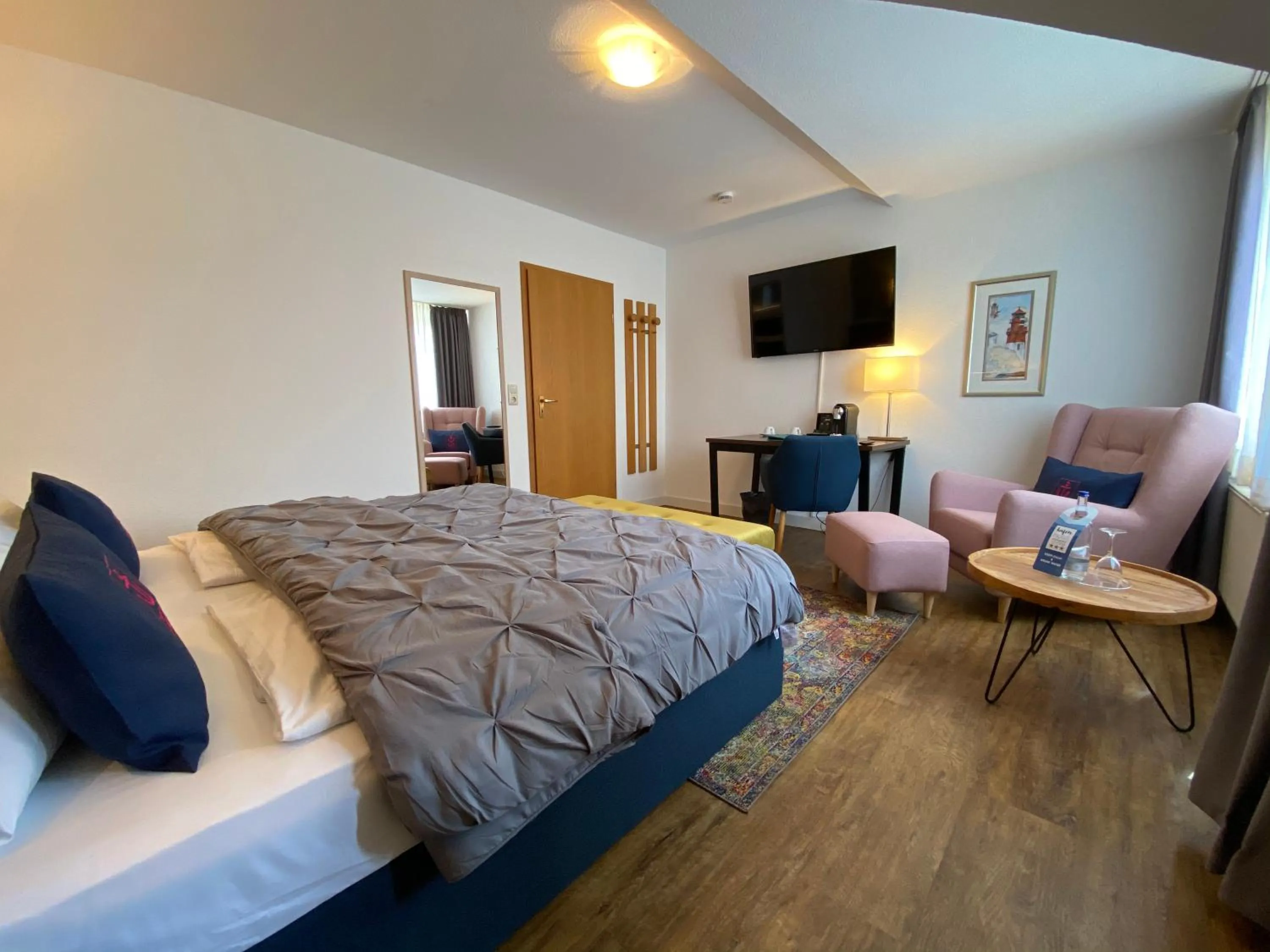 Photo of the whole room, Bed in Hafen Hotel Schützenhof