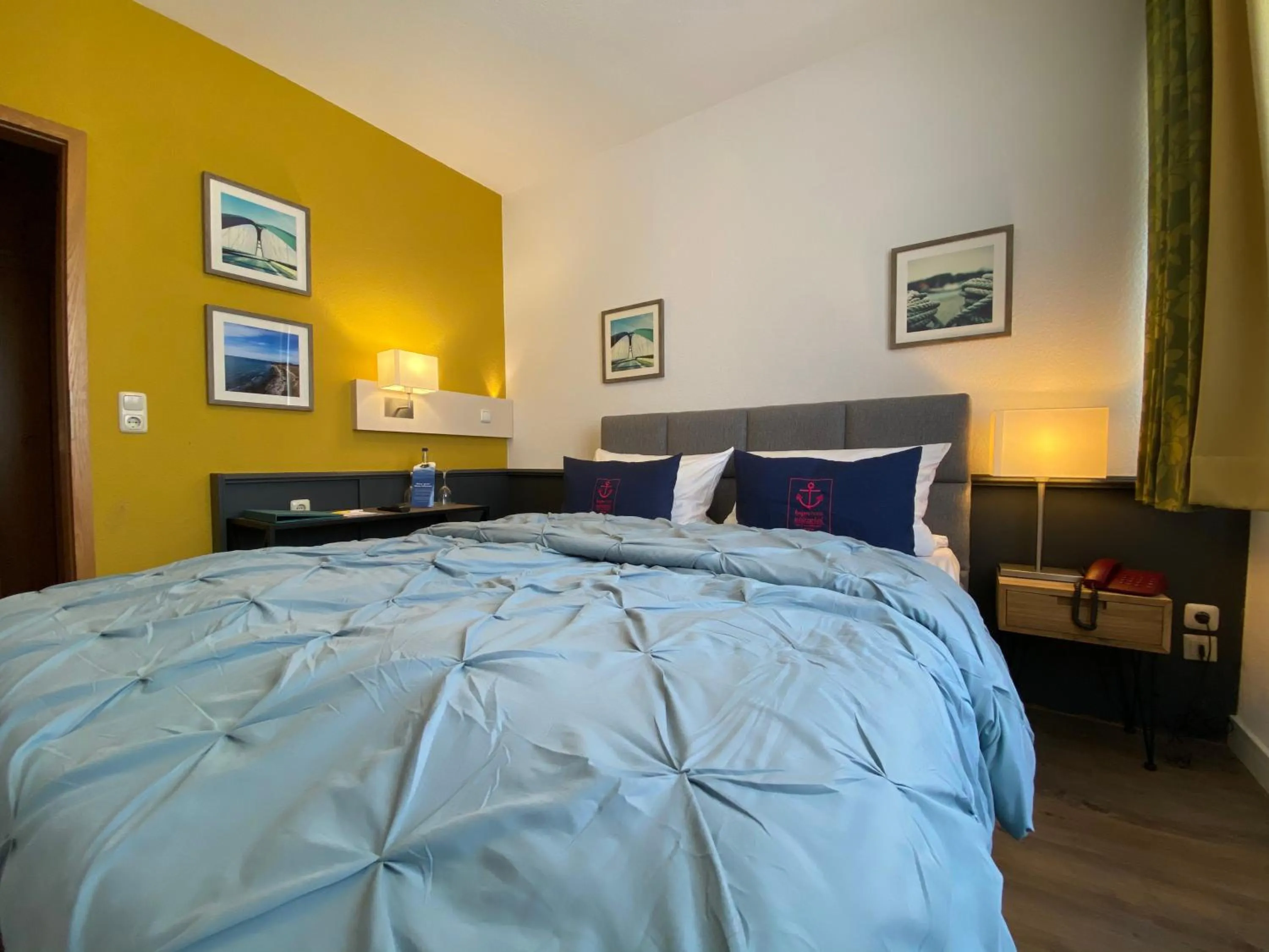 Photo of the whole room, Bed in Hafen Hotel Schützenhof