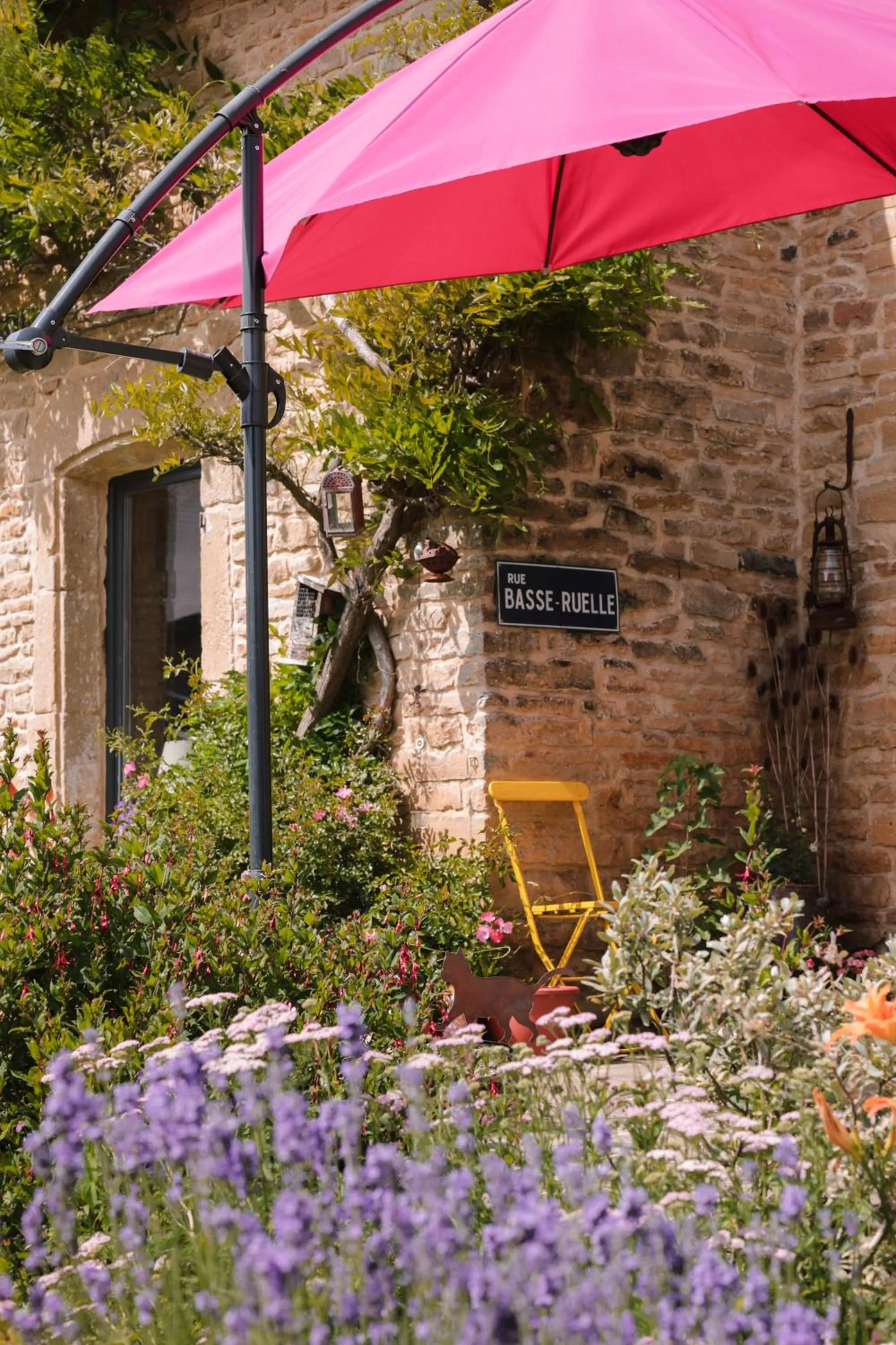 Patio in Les Chambres du Chat