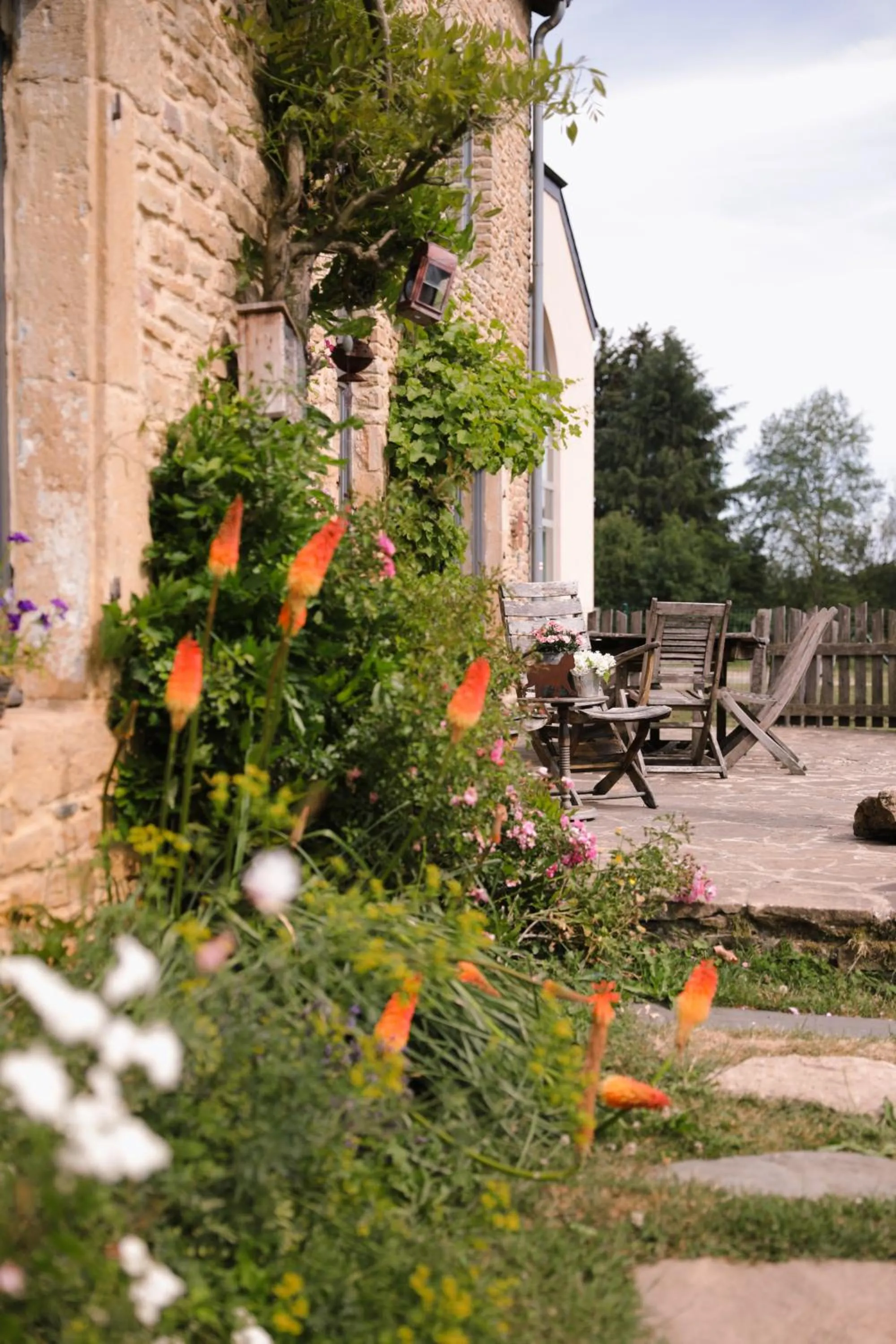 Patio in Les Chambres du Chat