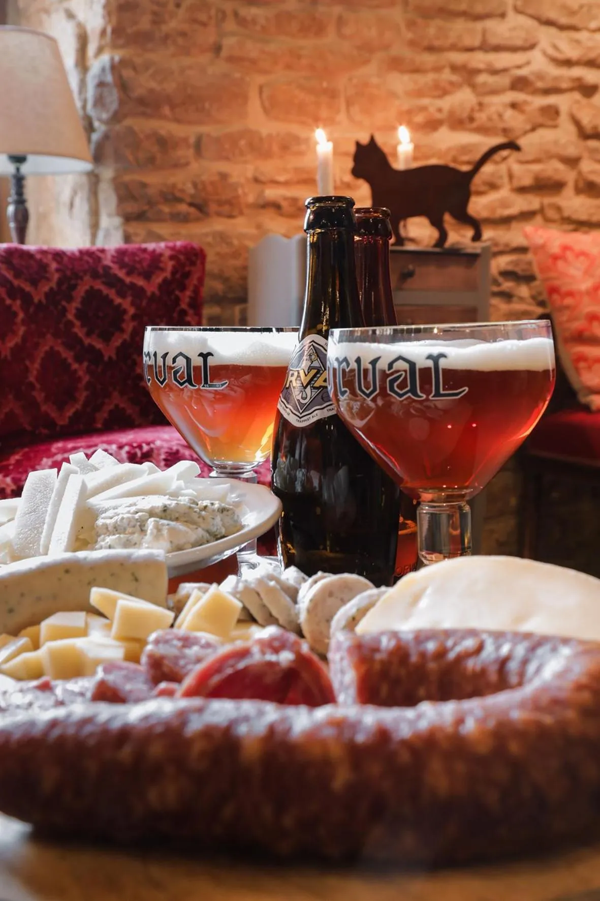 Food and drinks in Les Chambres du Chat