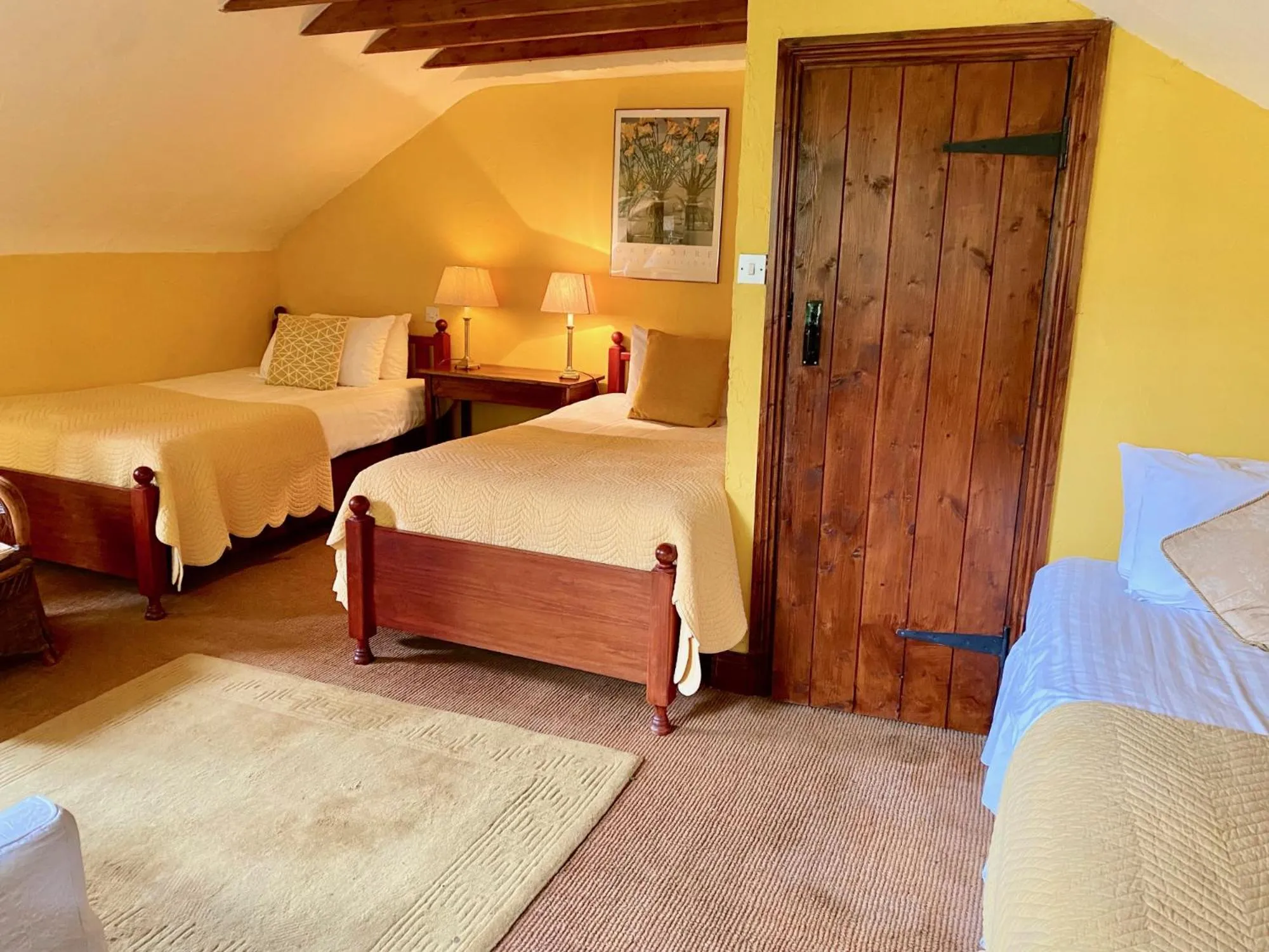 Bedroom, Bed in Barnabrow Country House