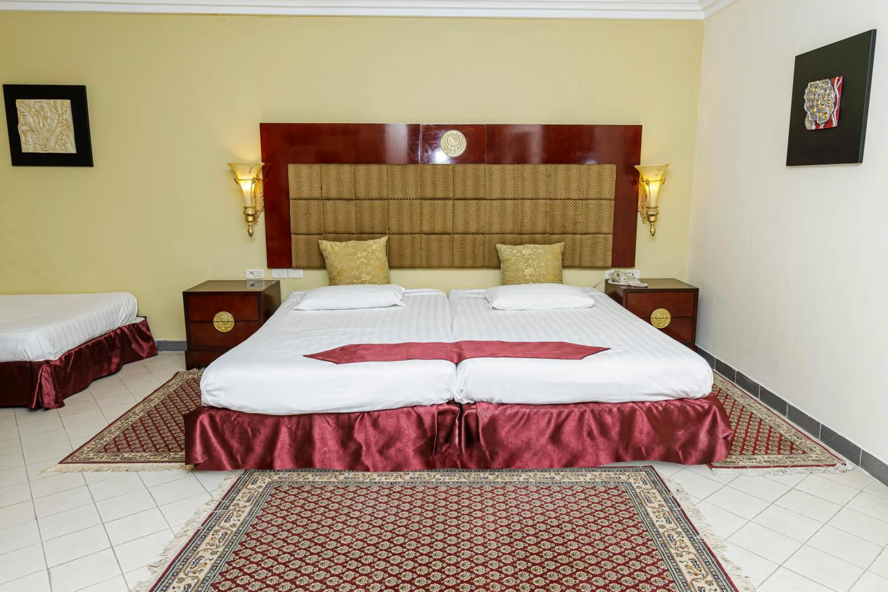 Bed in César Palace Sousse