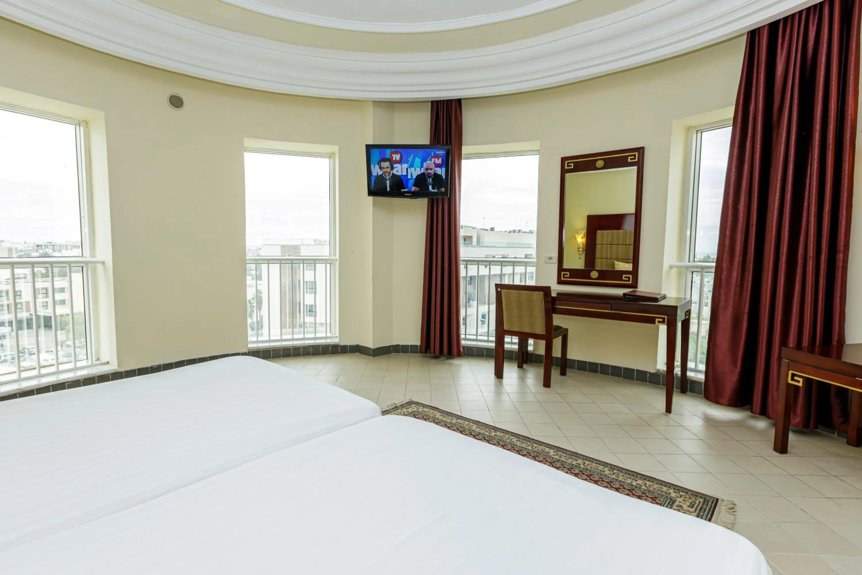 Bed in César Palace Sousse