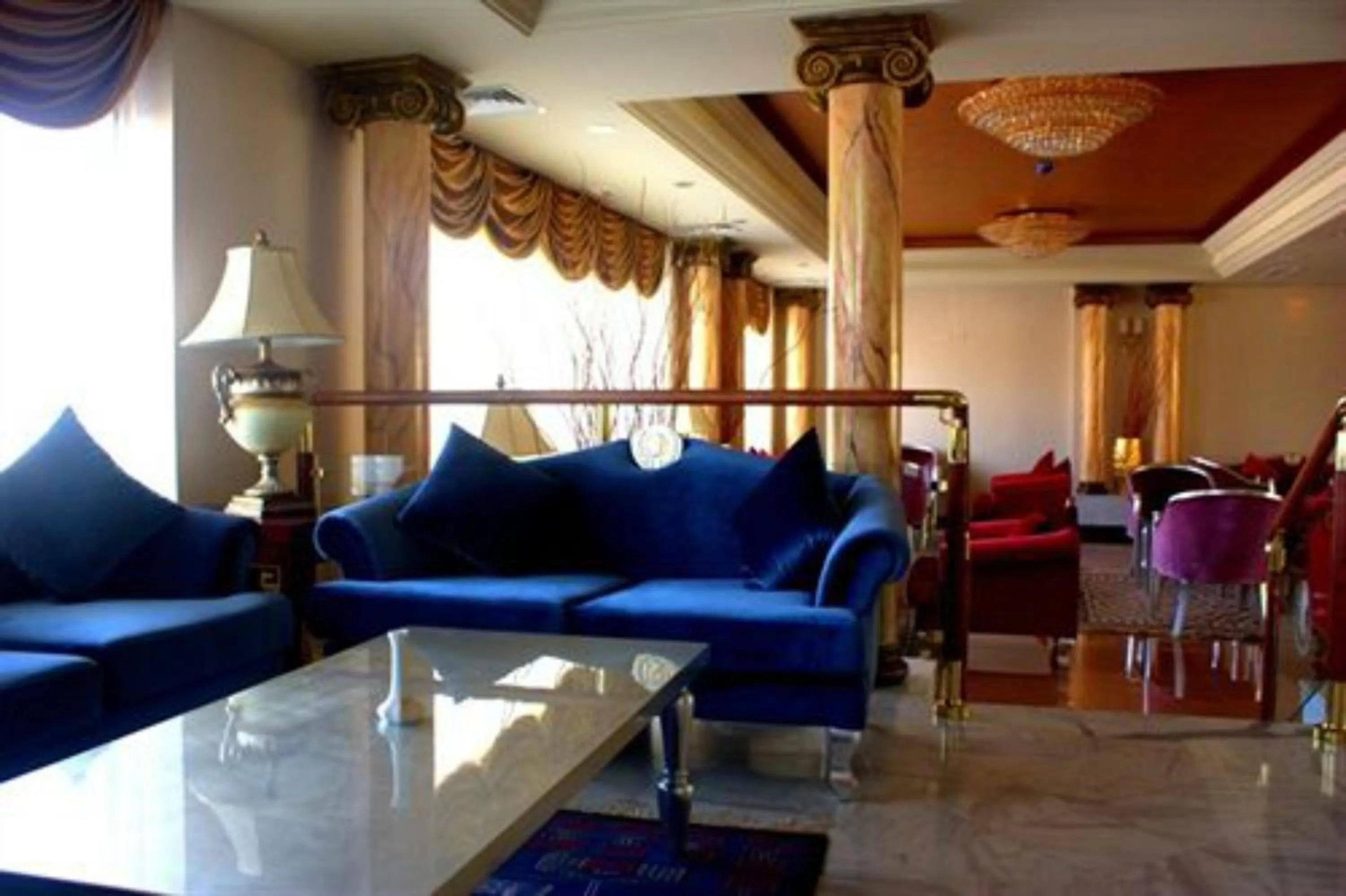 Lobby or reception in César Palace Sousse