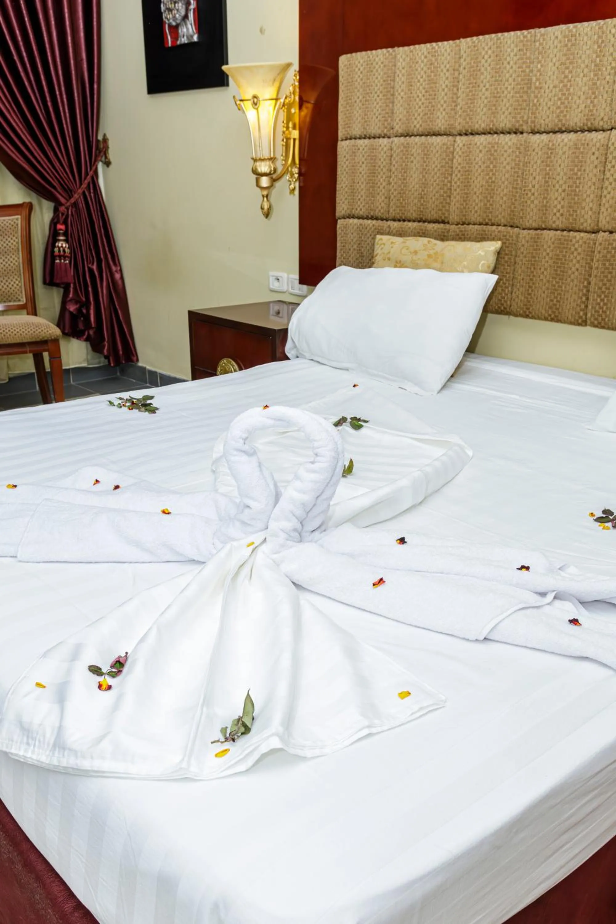 Bed in César Palace Sousse