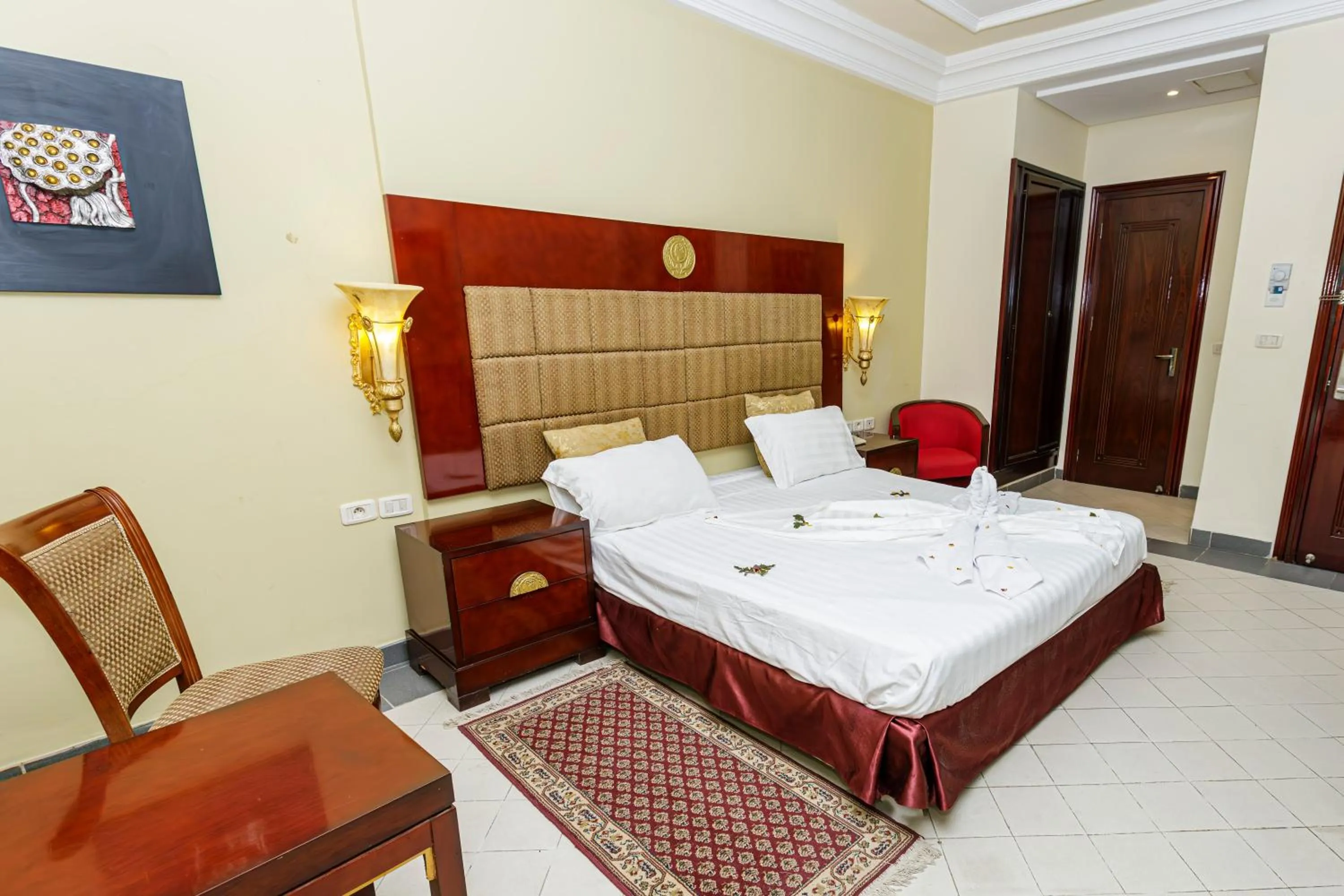 Bed in César Palace Sousse