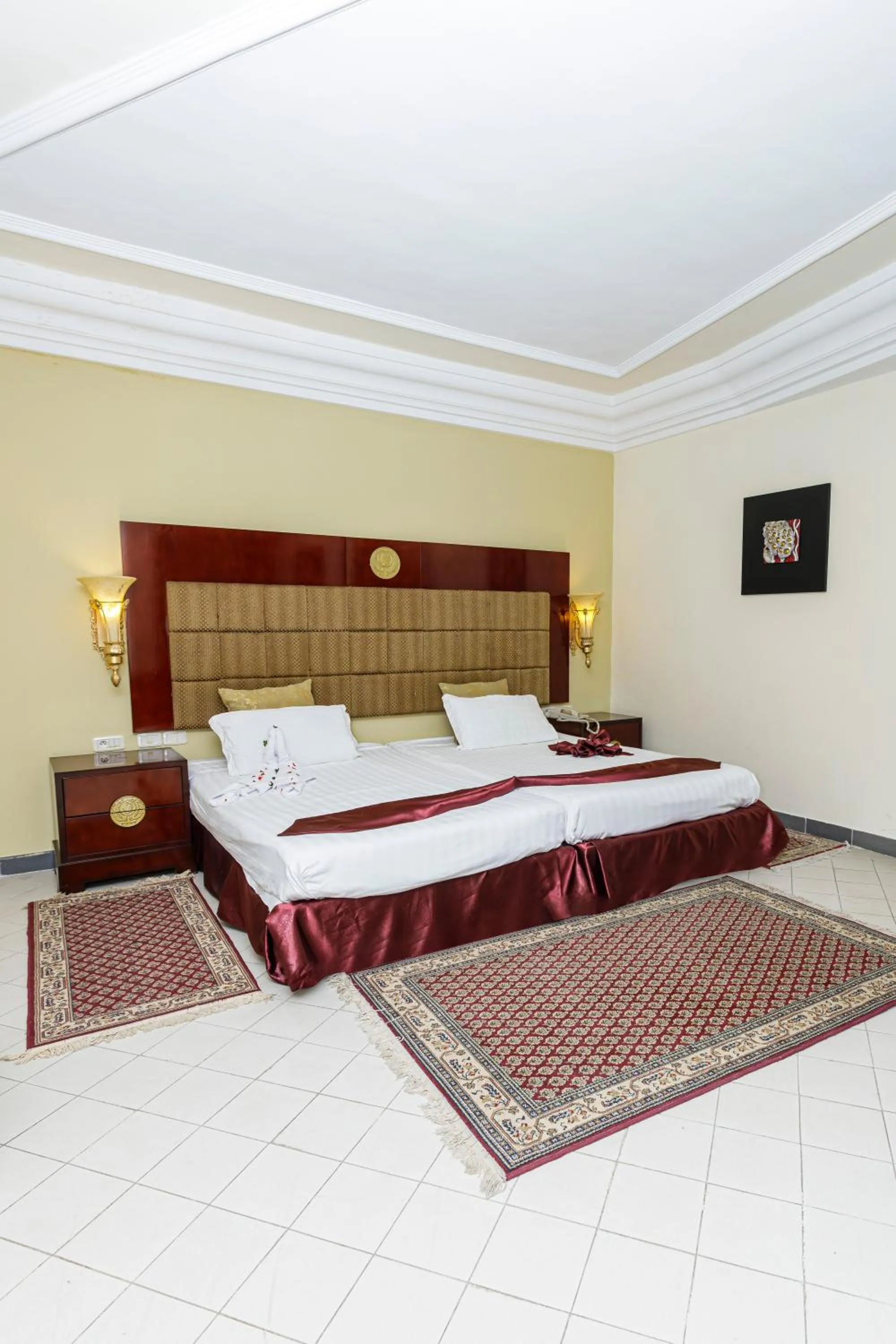 Bed in César Palace Sousse