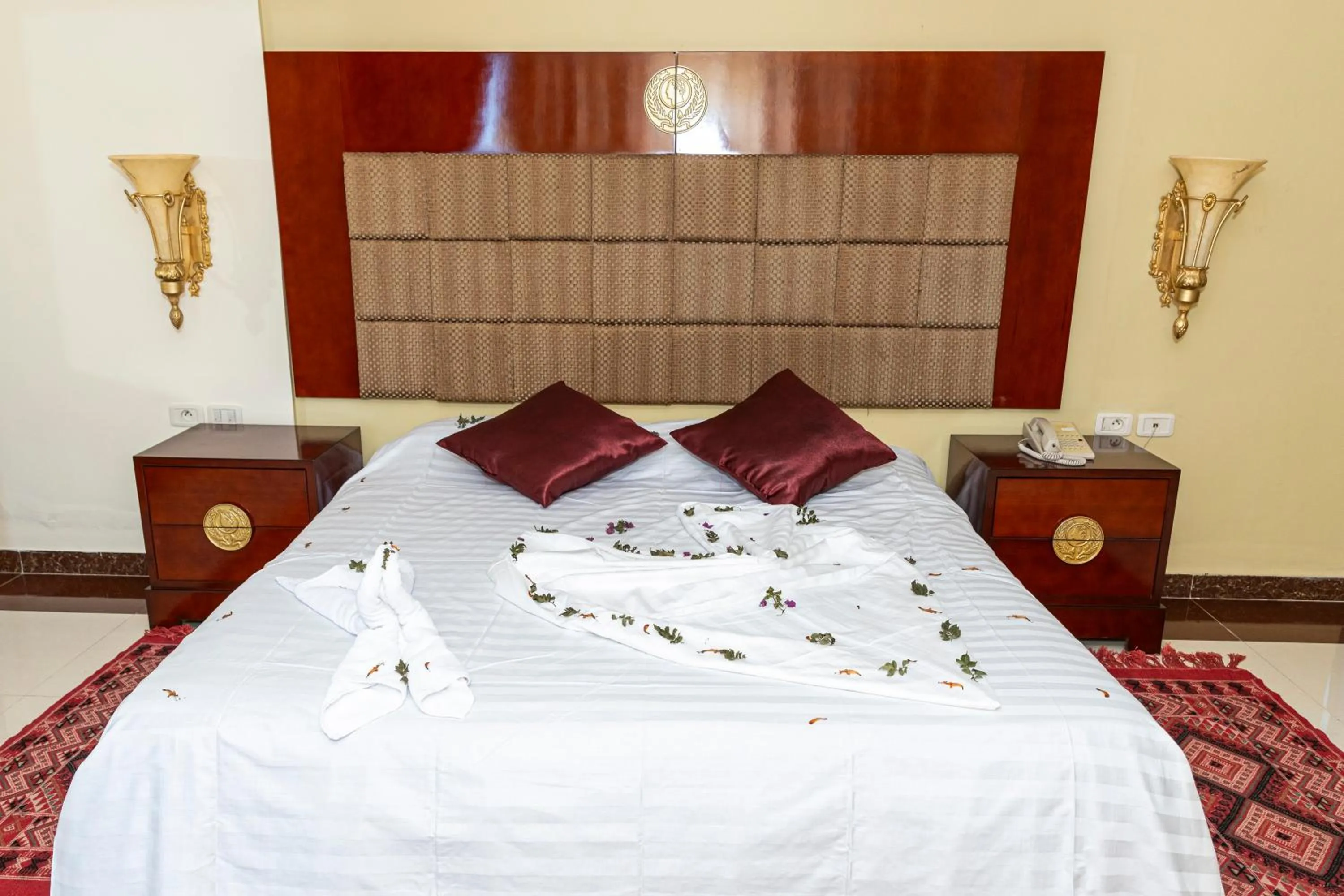 Bed in César Palace Sousse