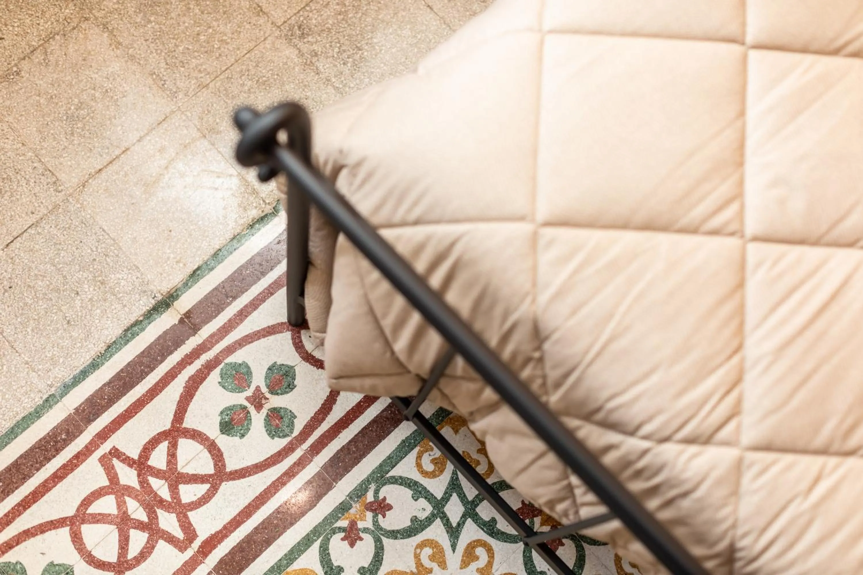 Decorative detail in Casa Duconte