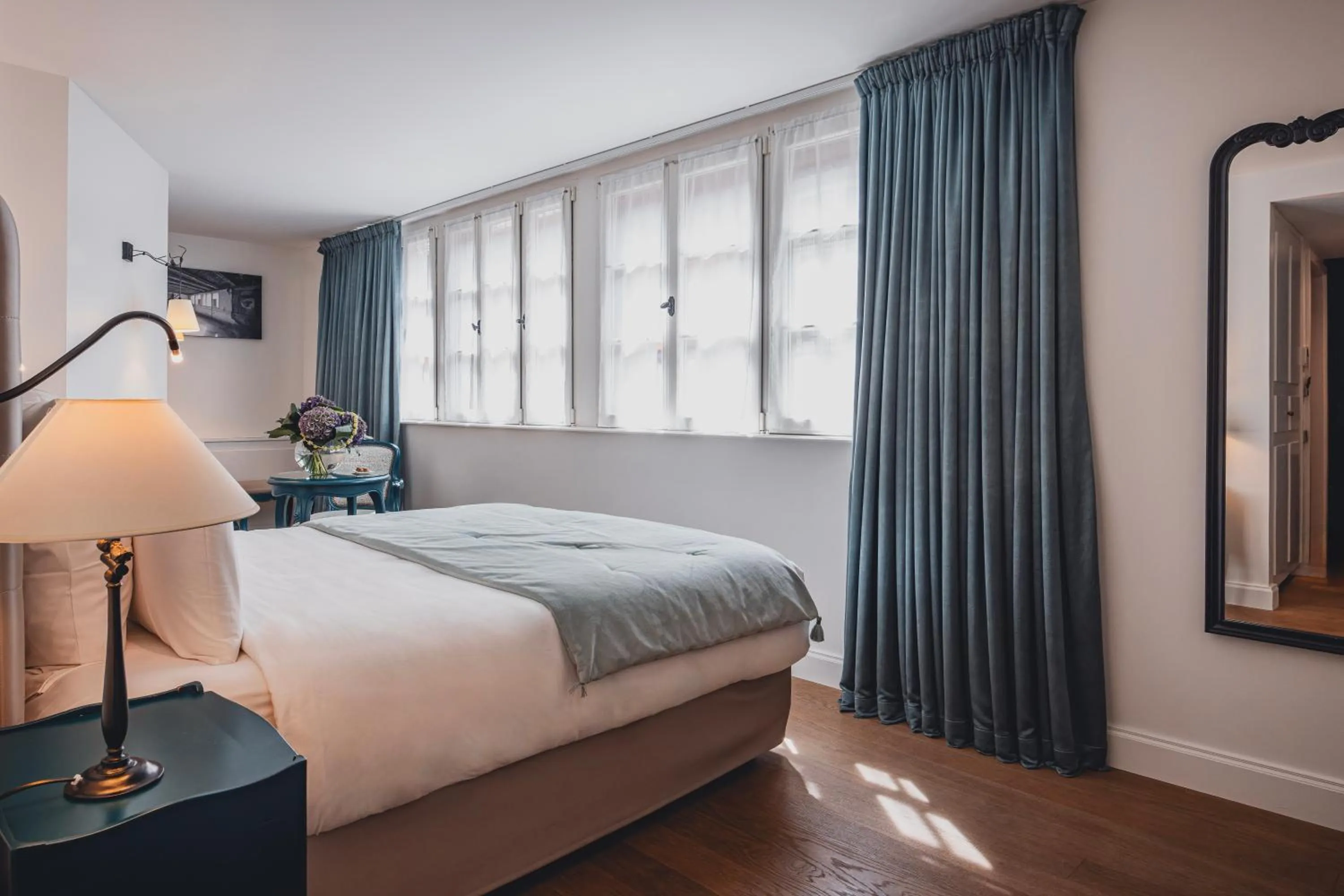 Photo of the whole room, Bed in Cour du Corbeau Hotel Strasbourg - MGallery Collection