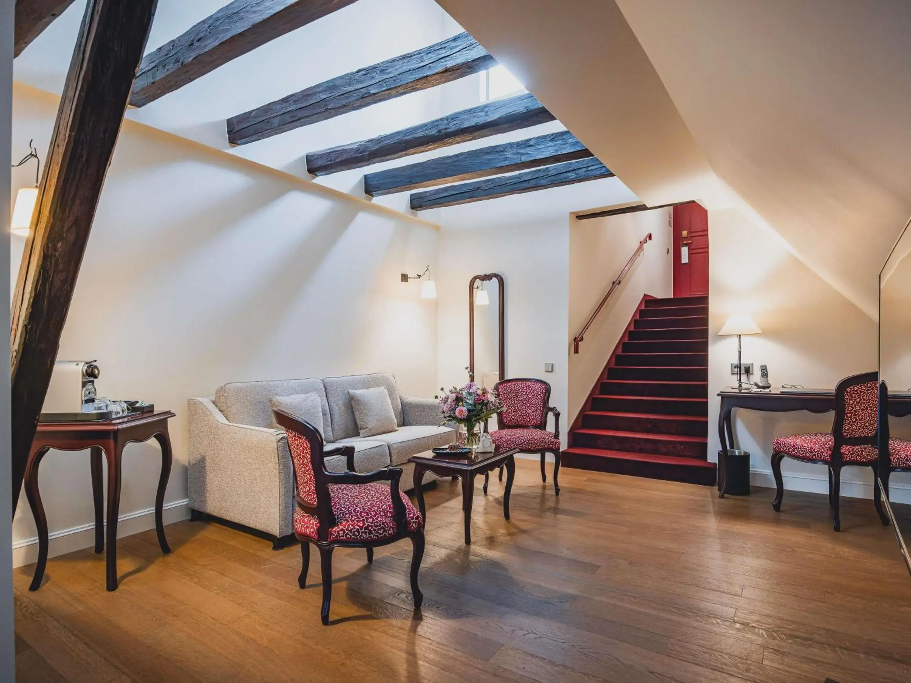 Bedroom in Cour du Corbeau Hotel Strasbourg - MGallery Collection Bedroom in Cour du Corbeau Hotel Strasbourg - MGallery Collection