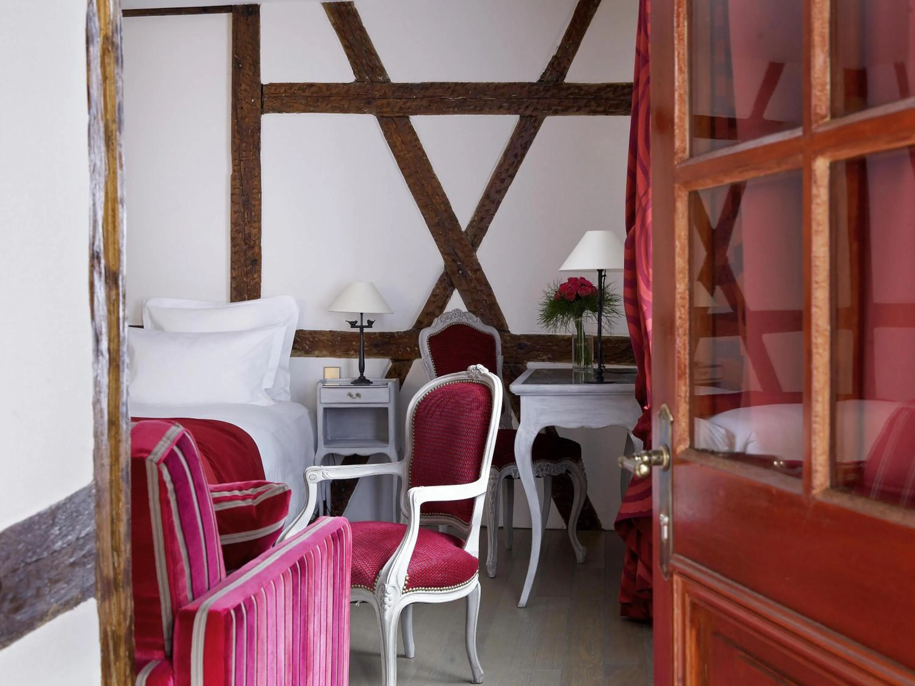 Bedroom in Cour du Corbeau Hotel Strasbourg - MGallery Collection