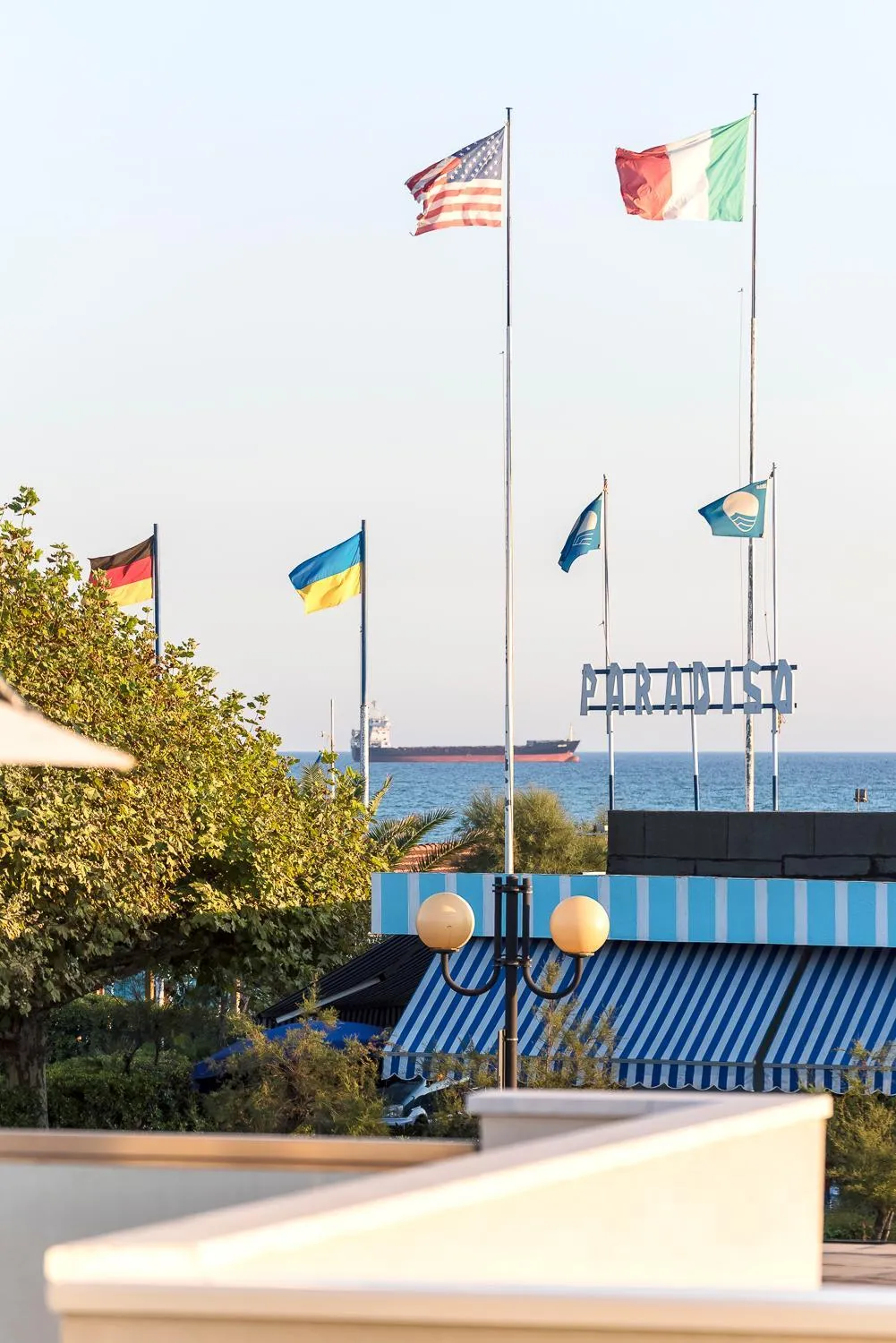 Sea view in Hotel Tenda Rossa