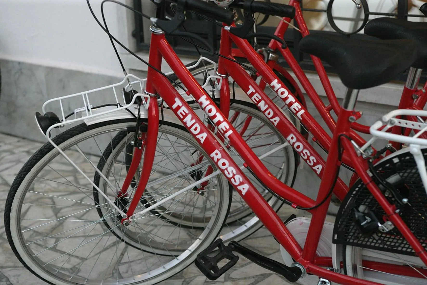 Decorative detail in Hotel Tenda Rossa