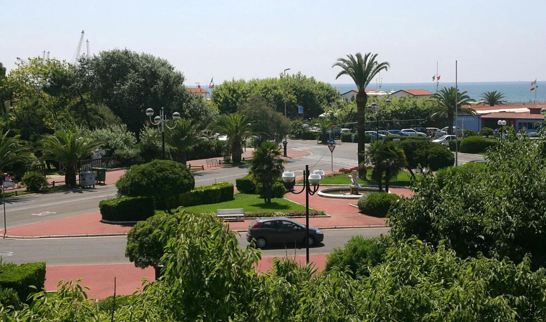 Bird's eye view in Hotel Tenda Rossa