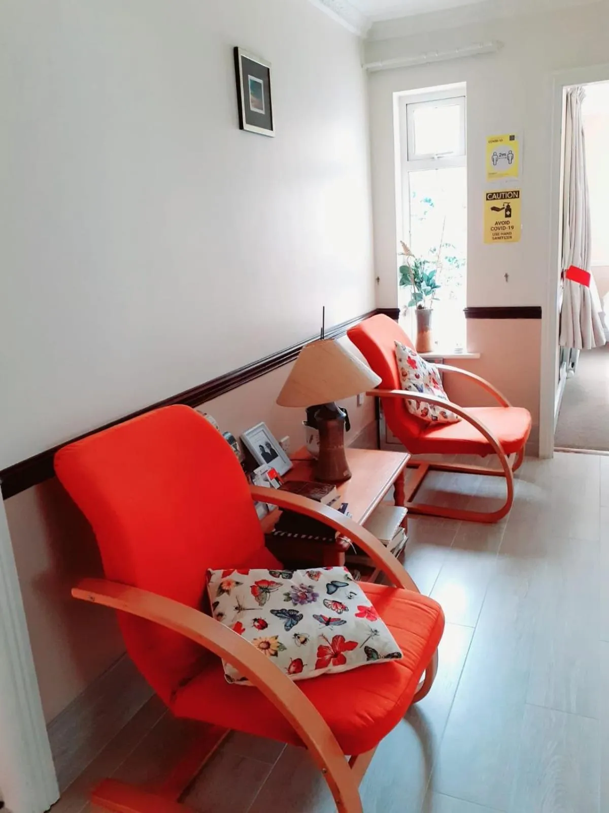 Seating area in Breagagh View B&B