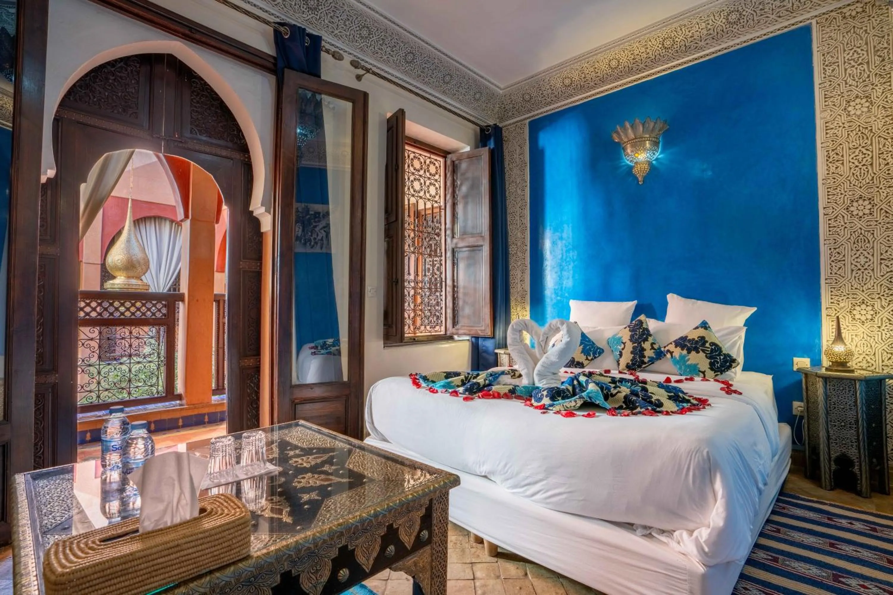 Photo of the whole room, Bed in Riad Alaka