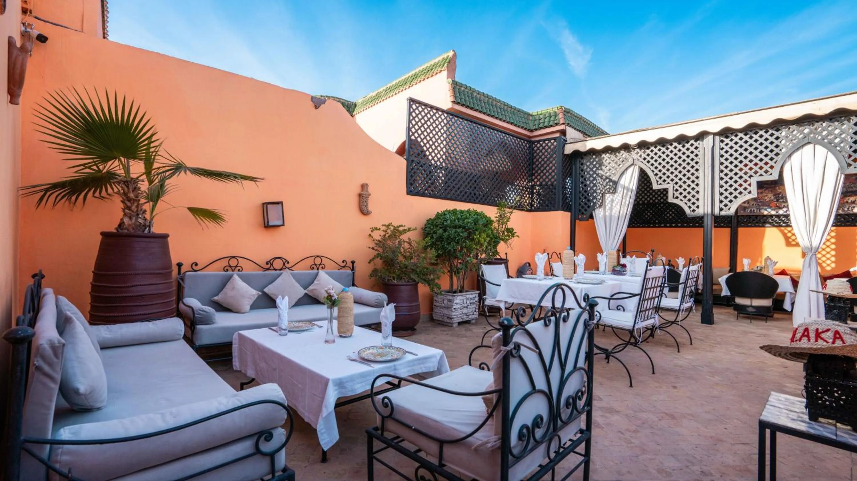 Patio in Riad Alaka
