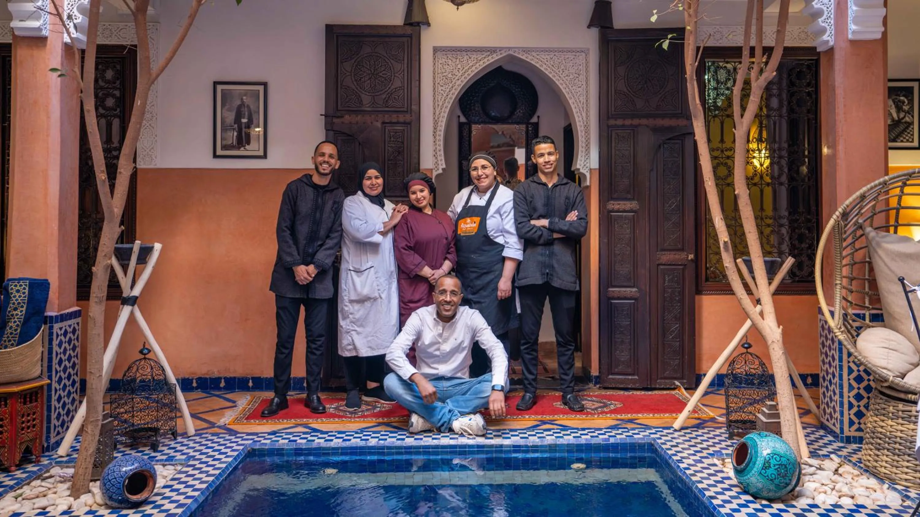 Staff in Riad Alaka