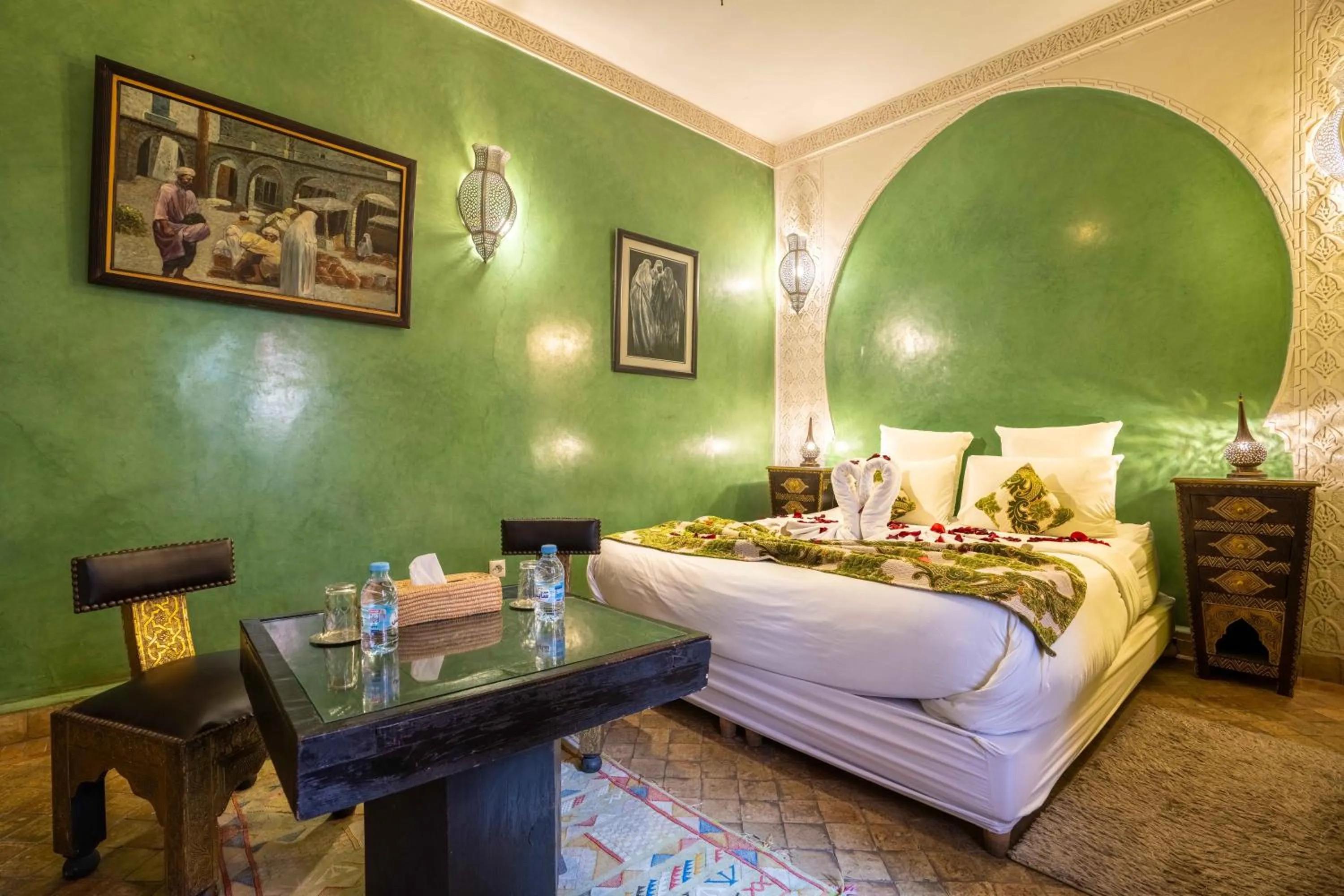 Bedroom, Bed in Riad Alaka