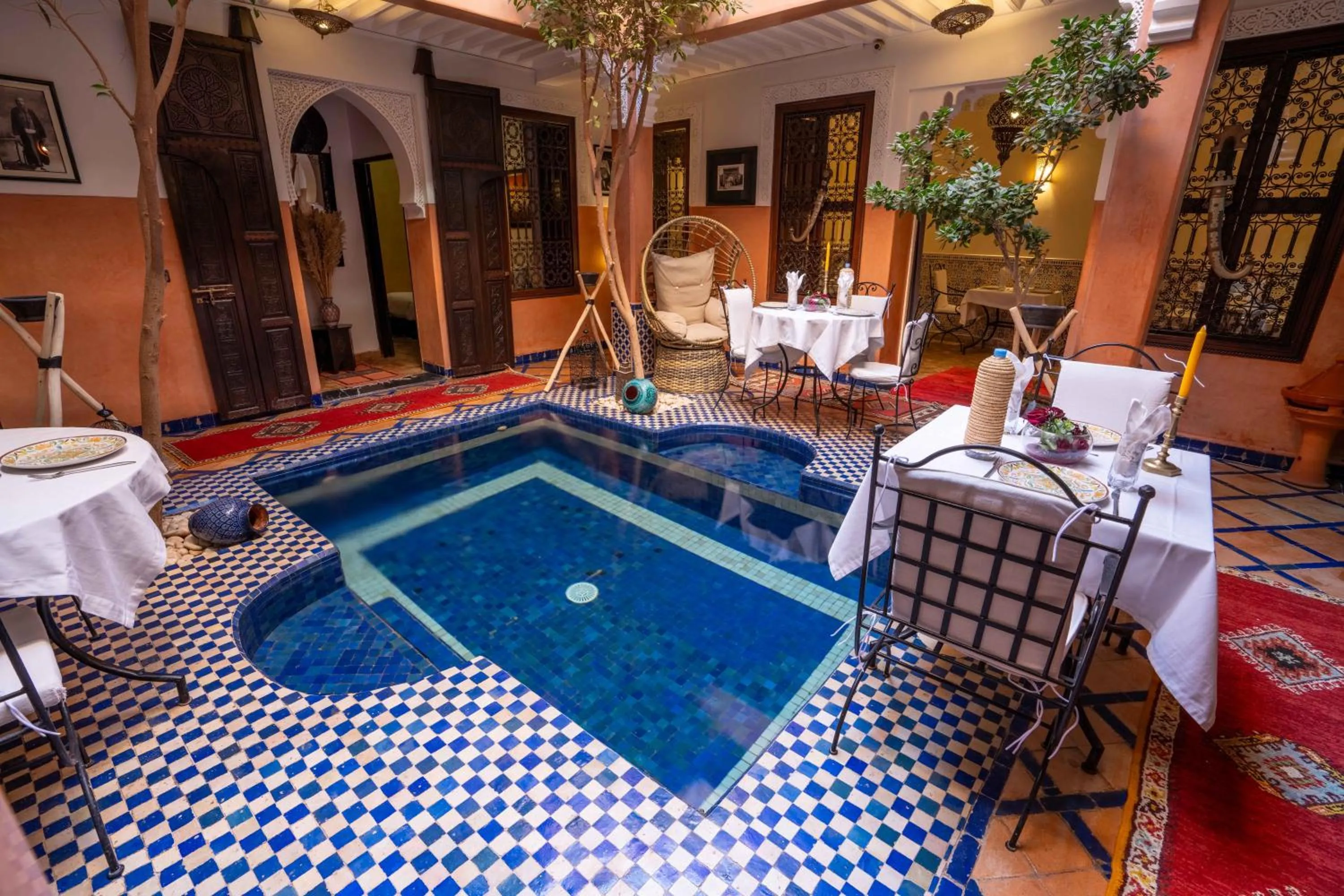Patio in Riad Alaka