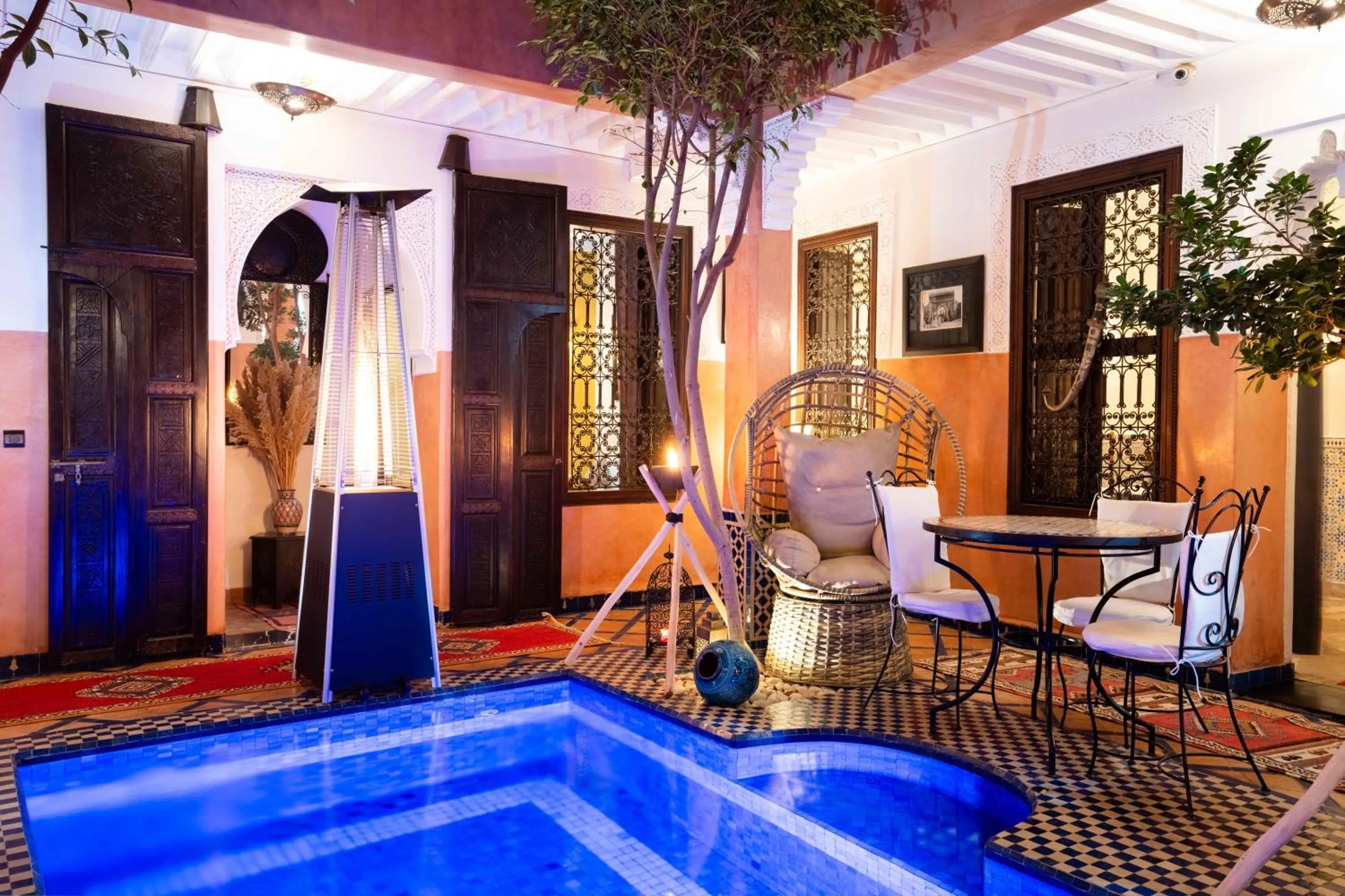 Pool view in Riad Alaka