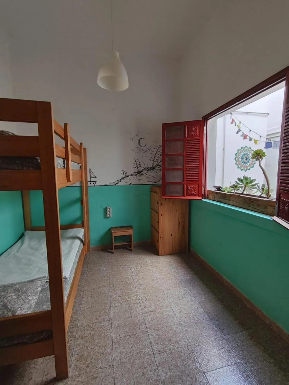 Twin Room with Shared Bathroom in Hostel Vagamundo