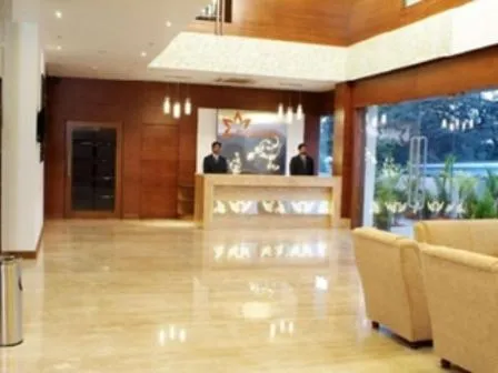 Lobby or reception in Parijatha Gateway