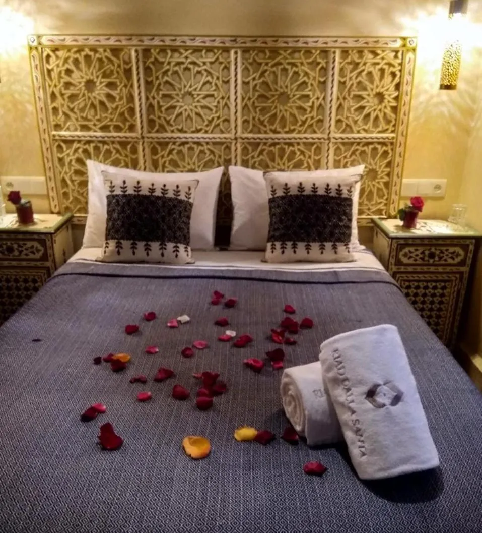 Bed in Riad Dalla Santa
