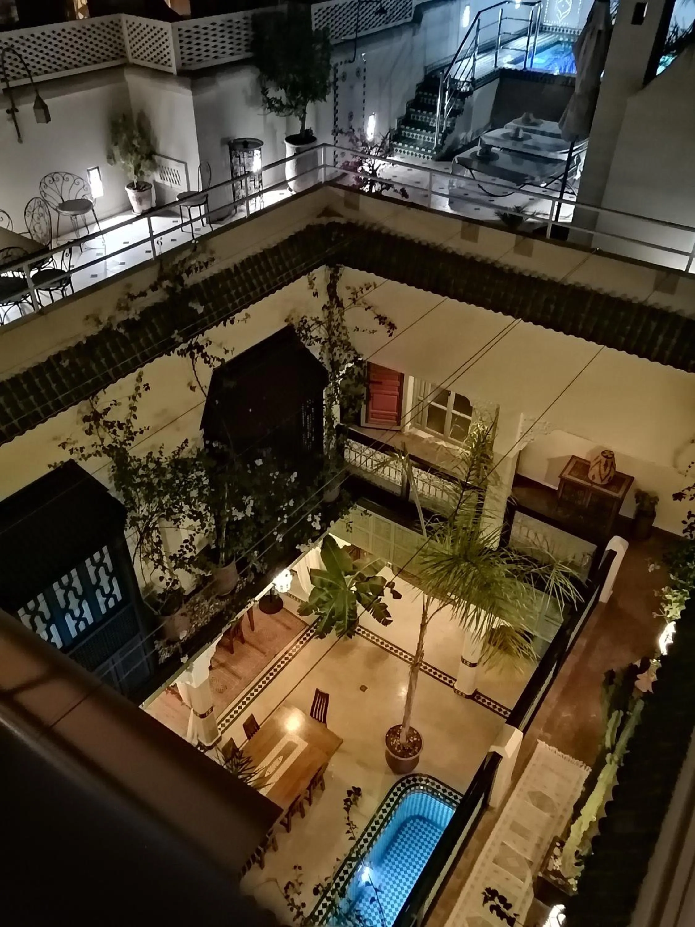 Balcony/Terrace in Riad Dalla Santa