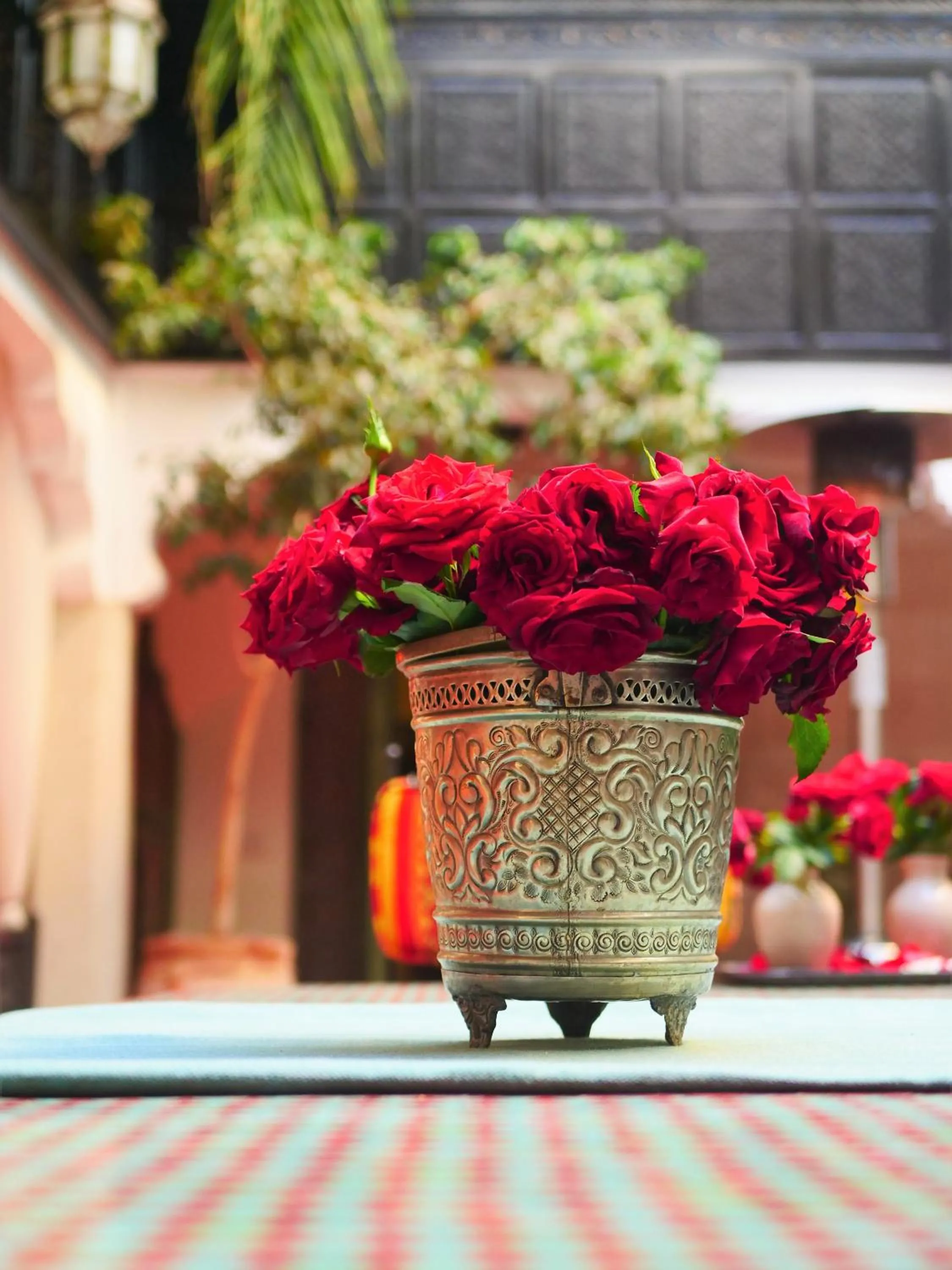 Decorative detail in Riad Dalla Santa