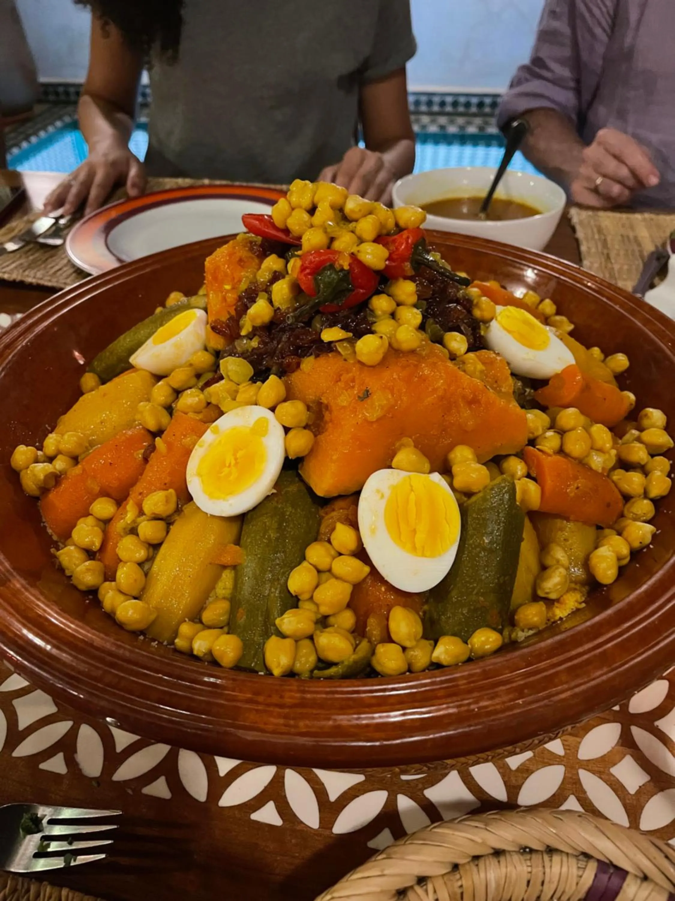 Restaurant/places to eat in Riad Dalla Santa