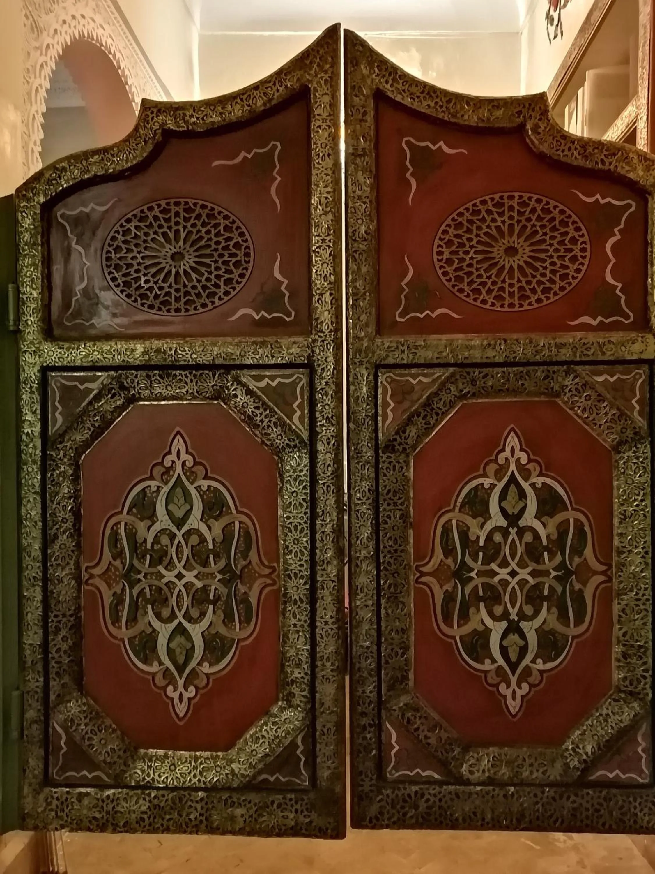 Patio in Riad Dalla Santa